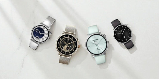 Cztery smartwatche w 4 kolorach Xiaomi Watch S4 41 mm.