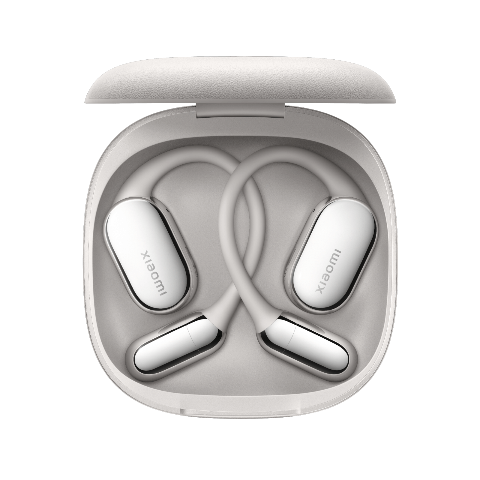 Słuchawki bezprzewodowe Xiaomi OpenWear Stereo Pro Czarny Etui Góra