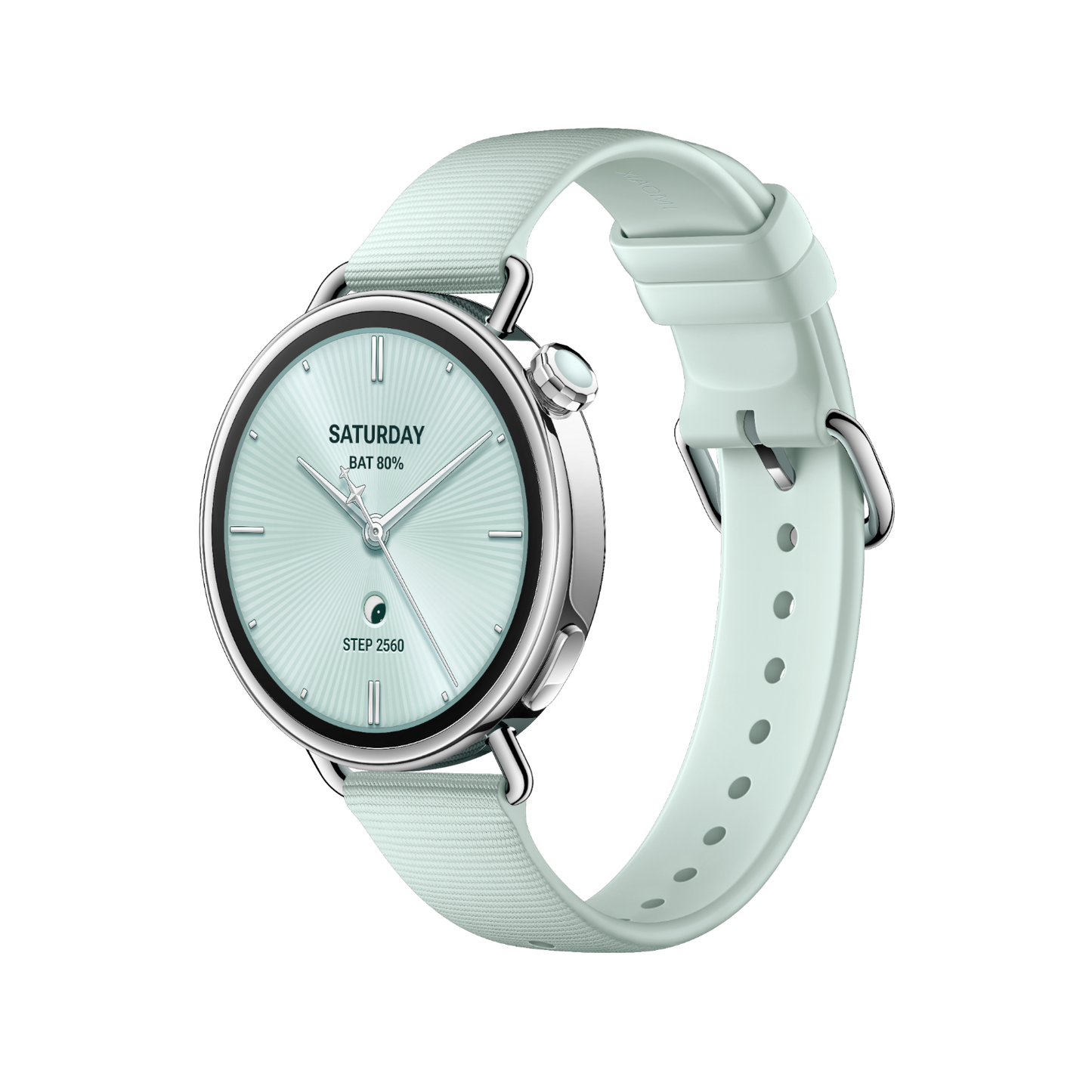 Smartwatch Xiaomi Watch S4 41mm Zielony Lewy bok