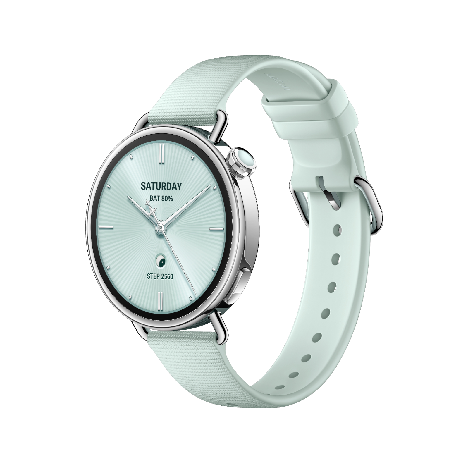 Smartwatch Xiaomi Watch S4 41mm Zielony Lewy bok