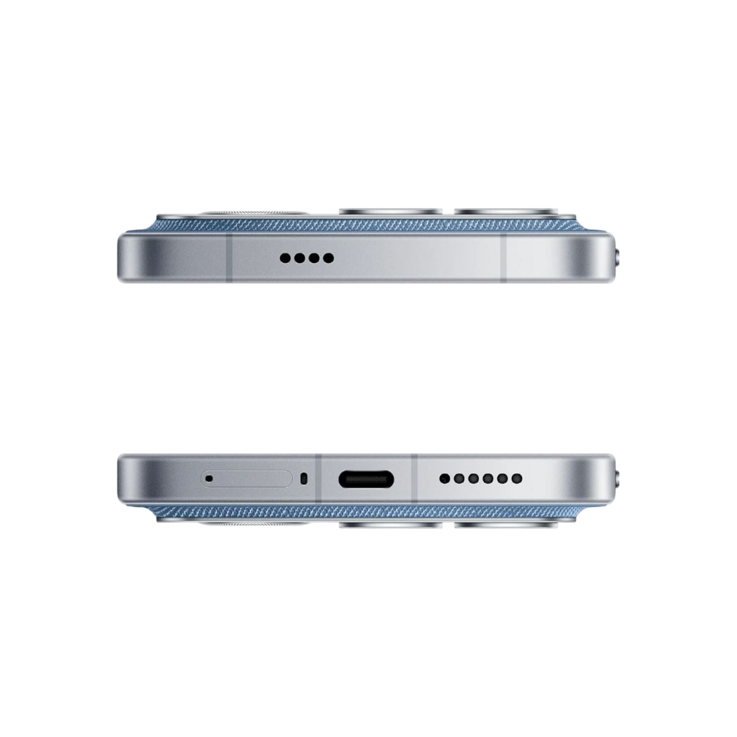Smartfon POCO Ultra F8 Niebieski Górna i dolna obudowa