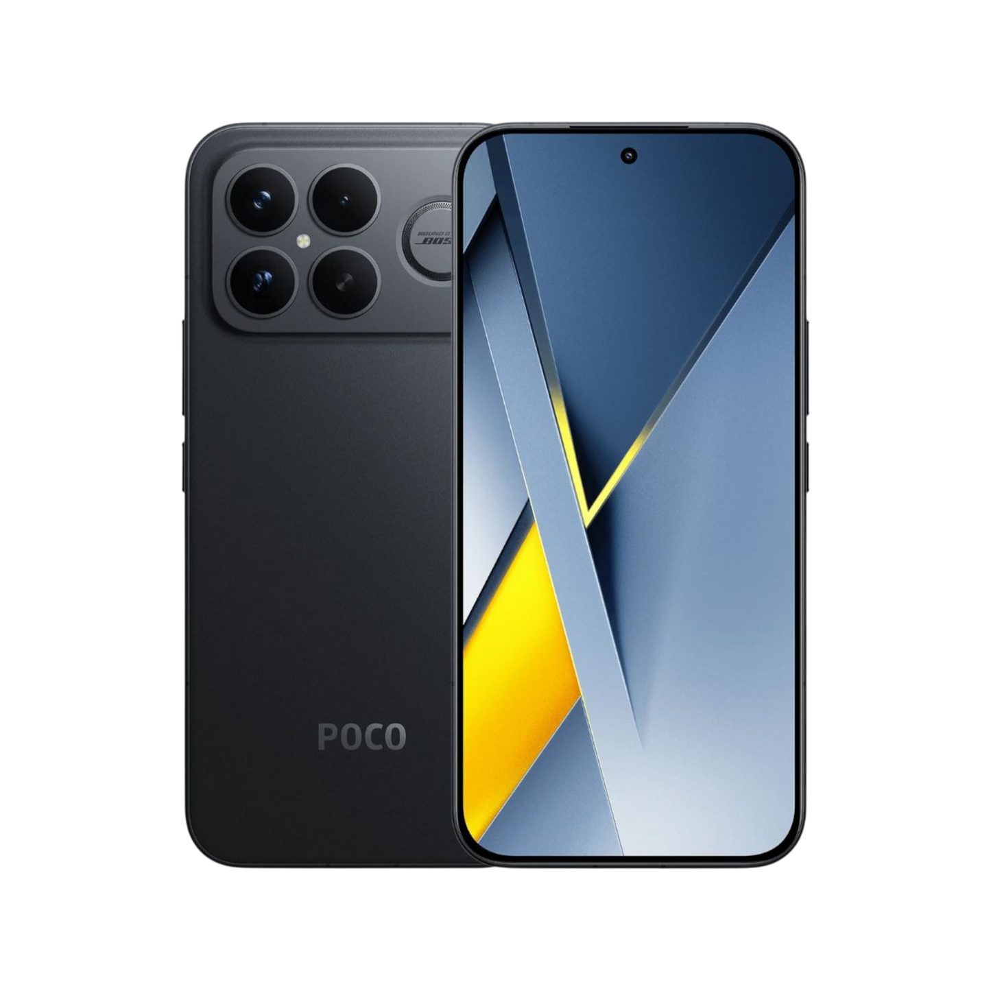 Smartfon POCO Ultra F8 Pro Czarny Przednia i tylna obudowa