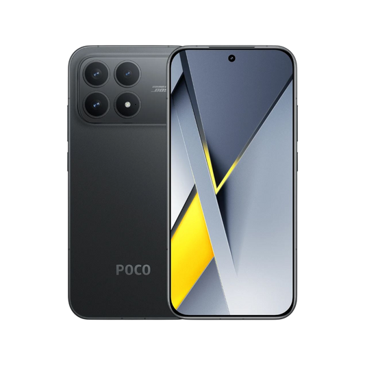 Telefon POCO F8 Pro Czarny Przednia i tylna obudowa