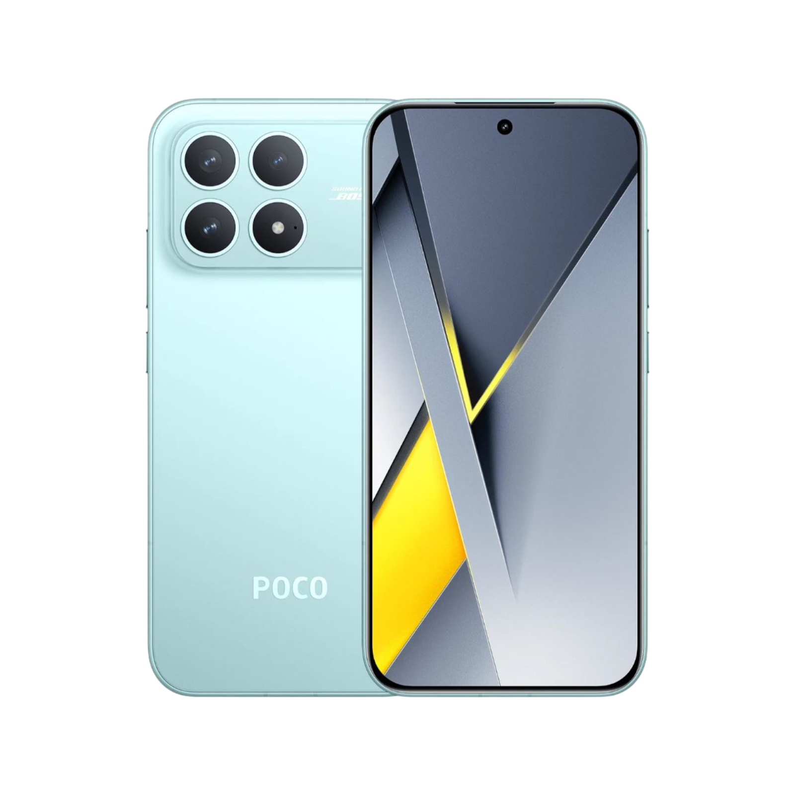 POCO F8 Pro Niebieski Przednia i tylna obudowa