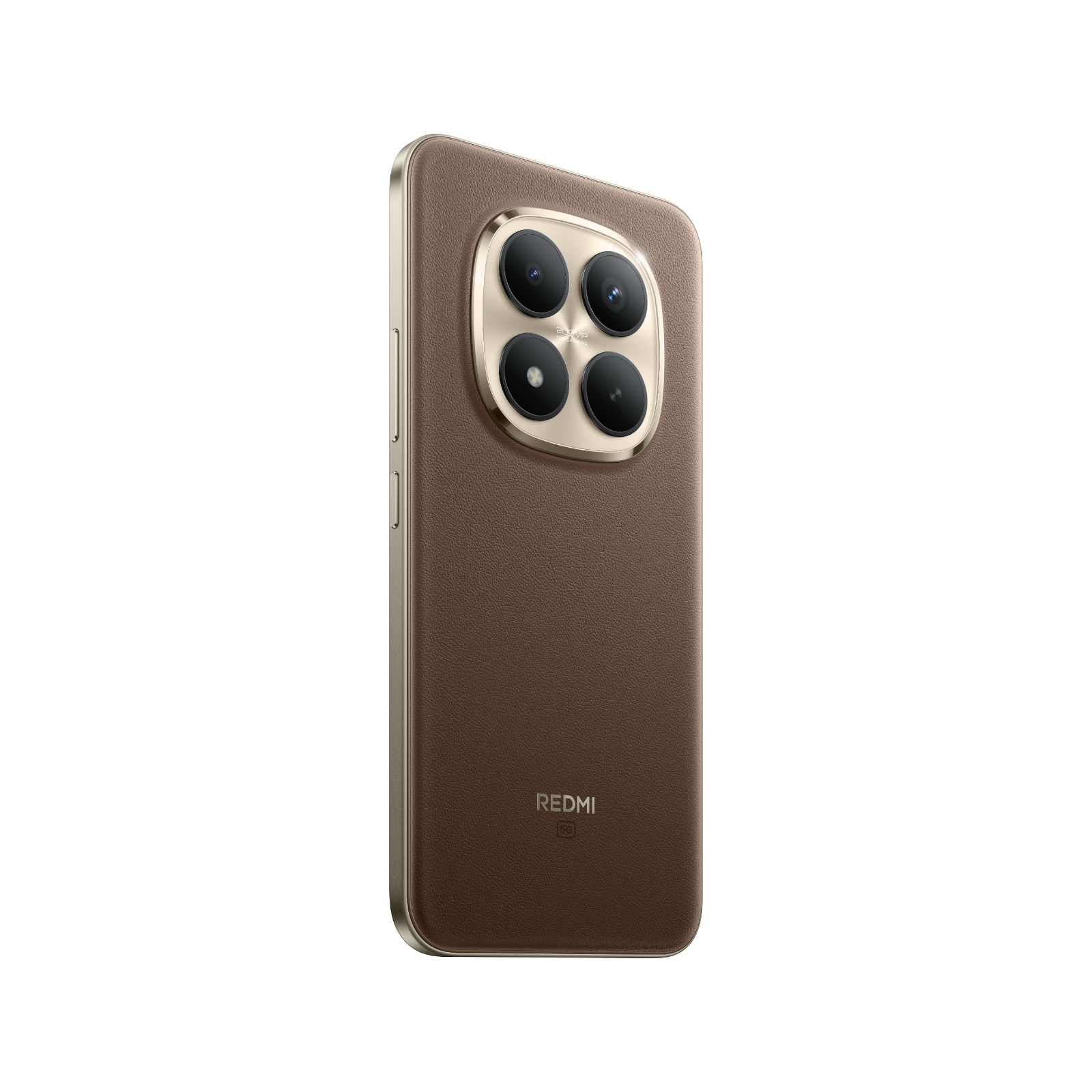 Smartfon Redmi Note 15 Pro Plus 5G Złoty Tylny, lewy bok
