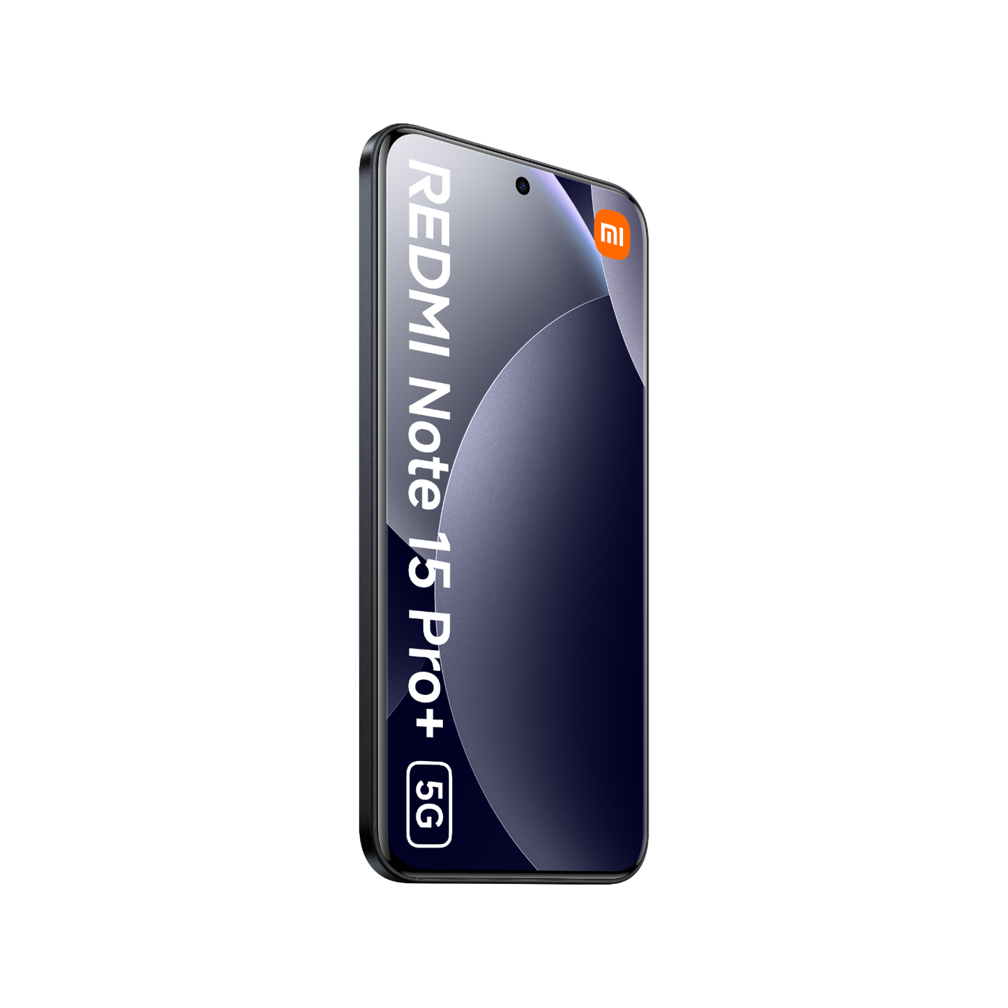 Smartfon Redmi Note 15 Pro Plus 5G Czarny Przedni, lewy bok