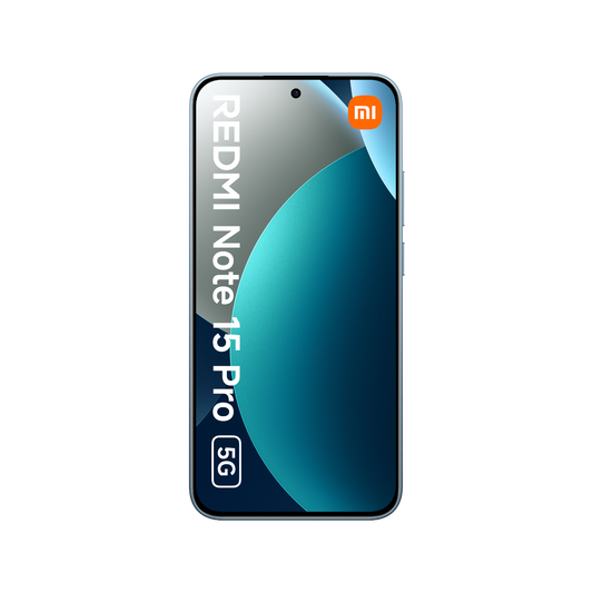 Smartfon Redmi Note 15 Pro 5G Niebieski Przednia obudowa