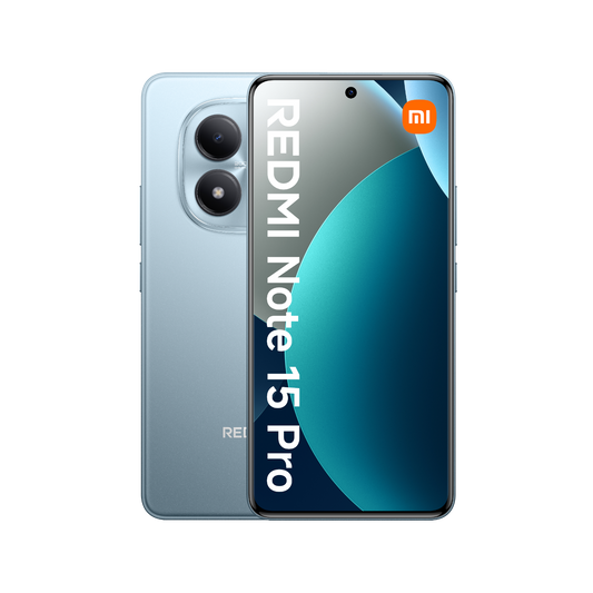 Smartfon Redmi Note 15 Pro LTE Niebieski Przednia i tylna obudowa