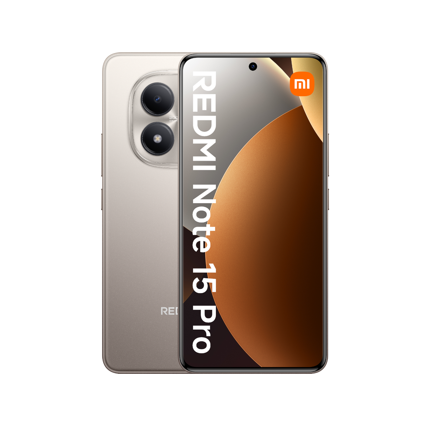 Smartfon Redmi Note 15 Pro LTE Titanium Przednia i tylna obudowa