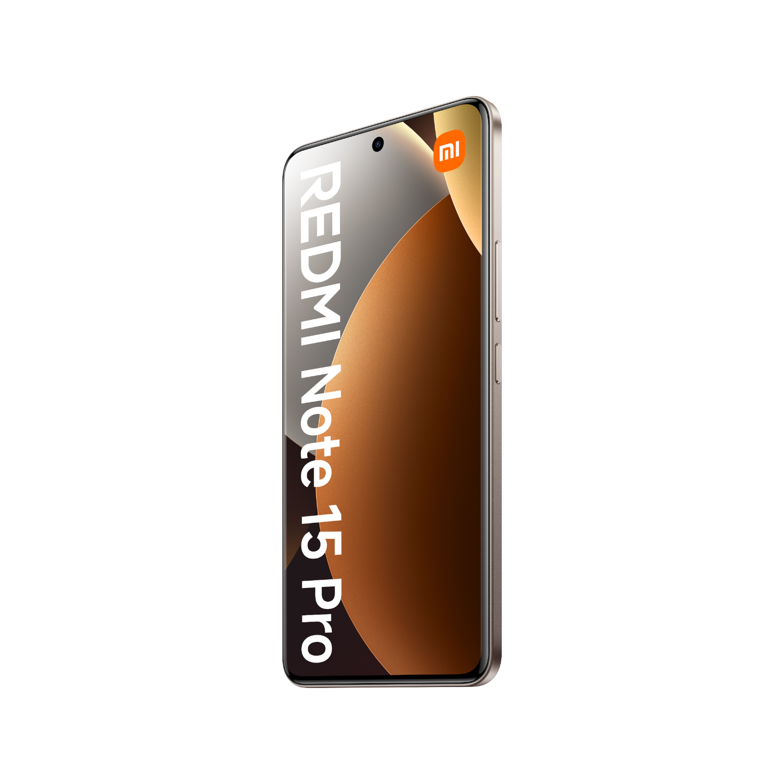 Smartfon Redmi Note 15 Pro LTE Titanium Przedni, prawy bok