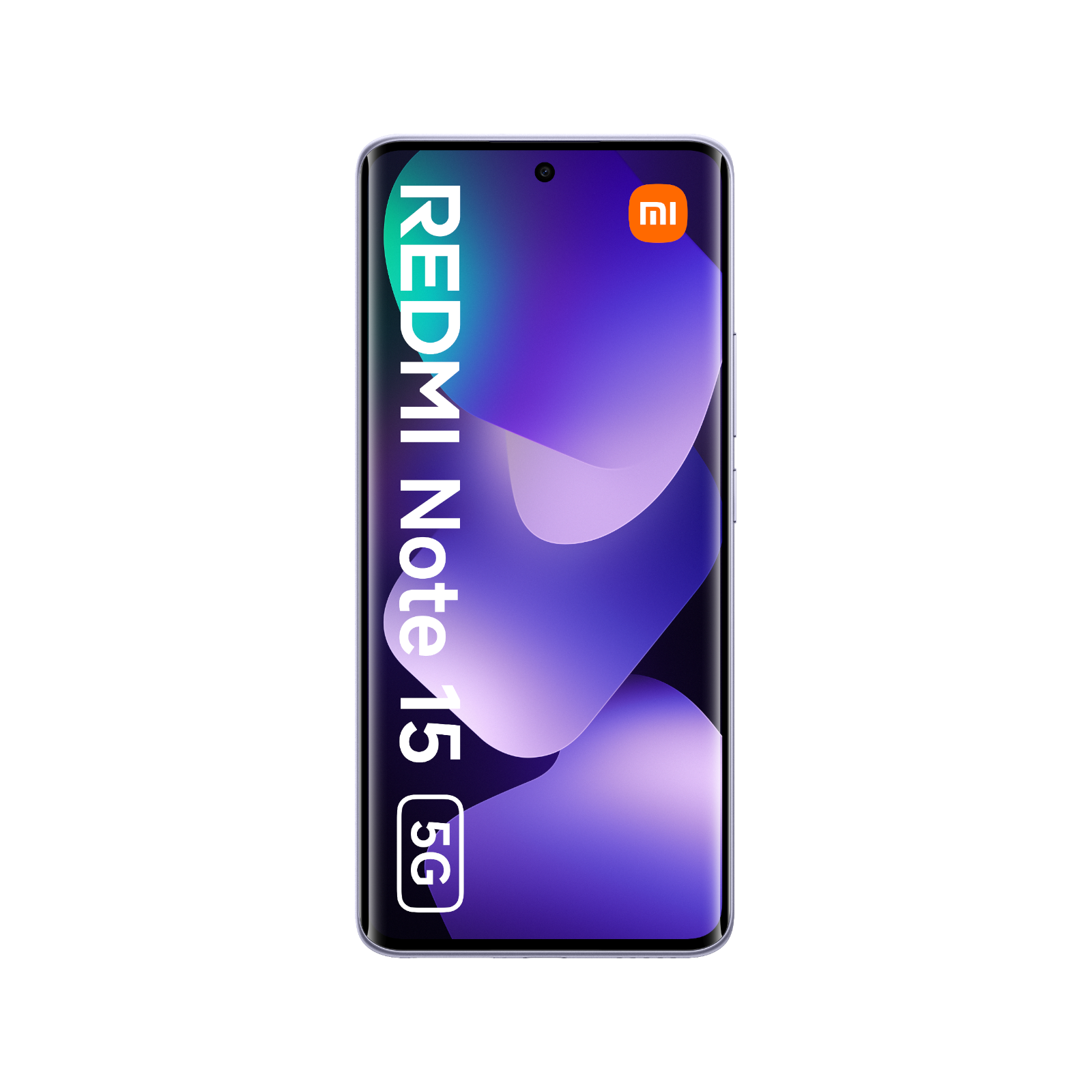Smartfon Redmi Note 15 5G Fioletowy Front