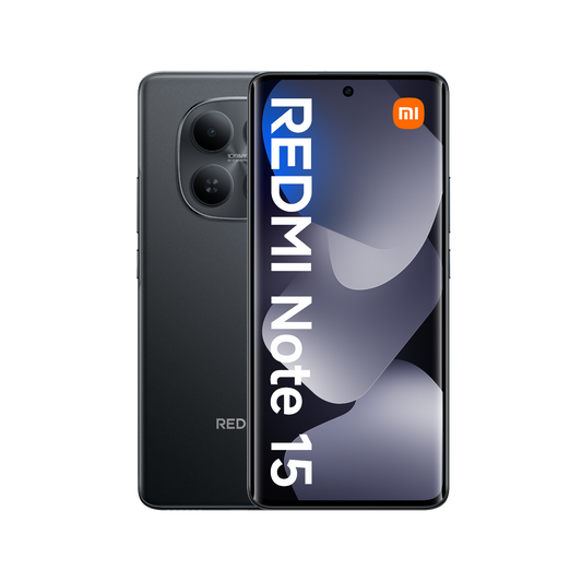 Redmi Note 15 LTE Czarny Przednia i tylna obudowa