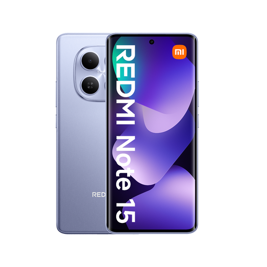 Redmi Note 15 LTE Fioletowy Przednia i tylna obudowa