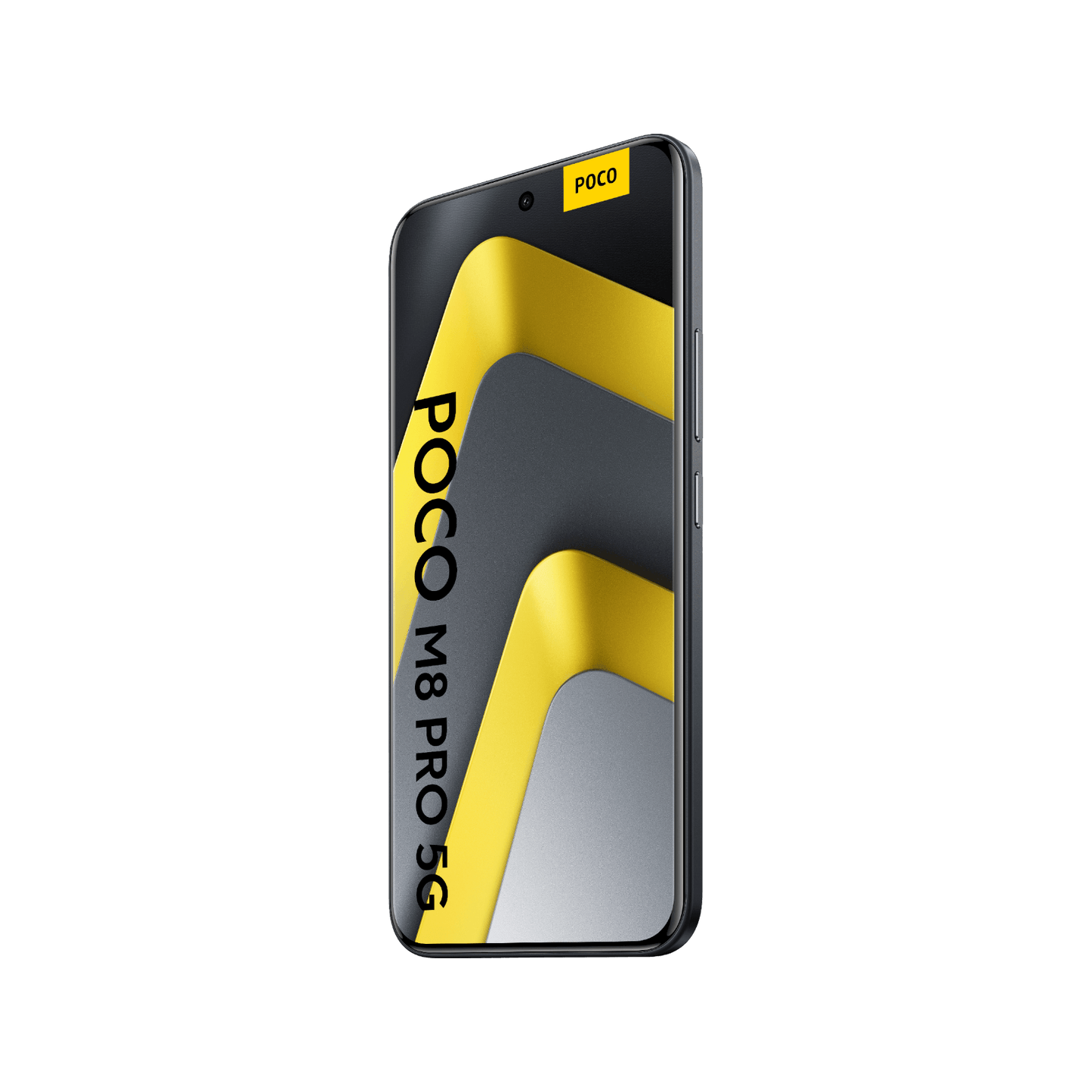 POCO M8 Pro 5G czarny przód bok