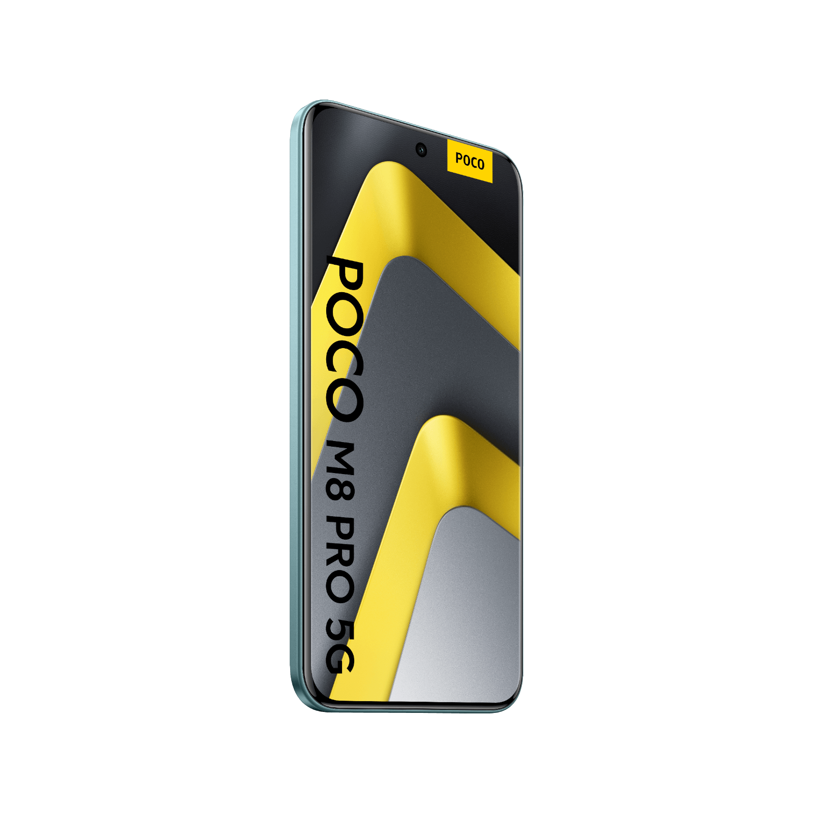 POCO M8 Pro 5G zielony przód bok