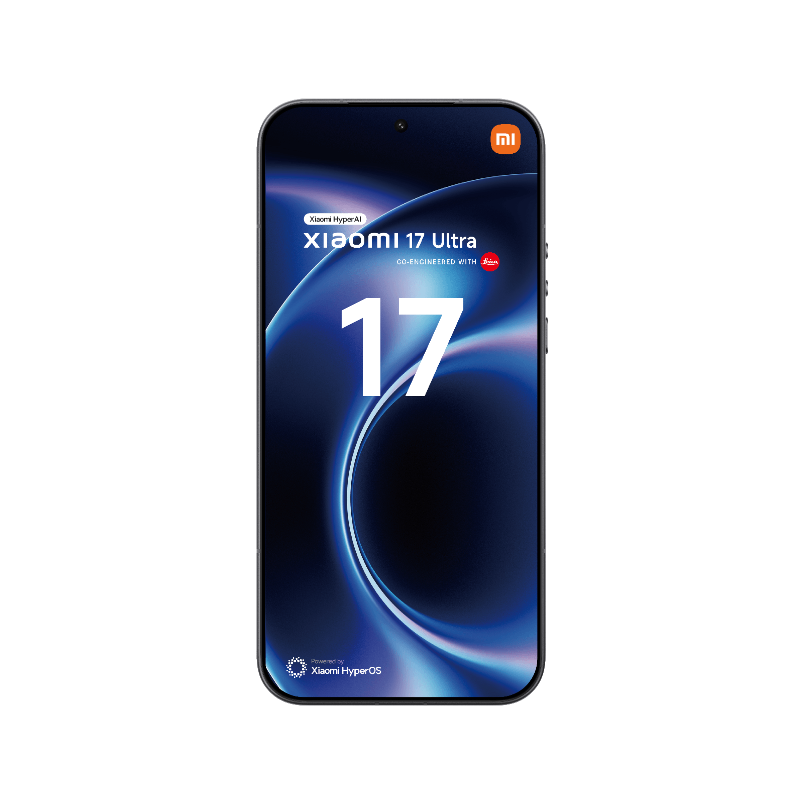 Smartfon Xiaomi 17 Ultra Czarny Front
