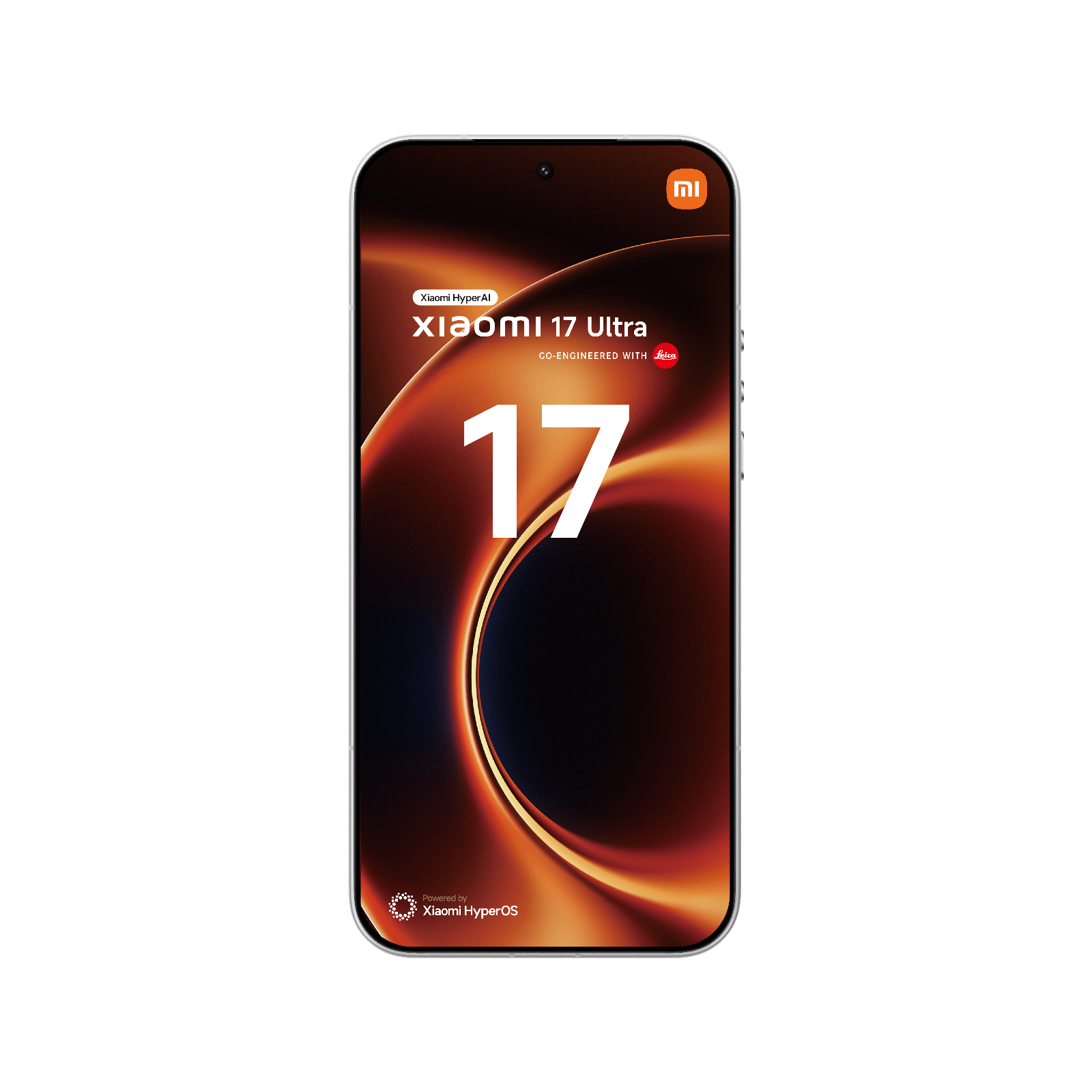 Smartfon Xiaomi 17 Ultra Biały Front