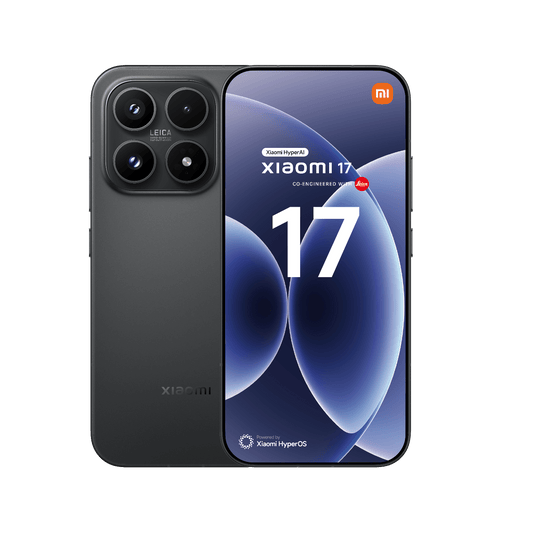 Smartfon Xiaomi 17 Czarny Przednia i tylna obudowa
