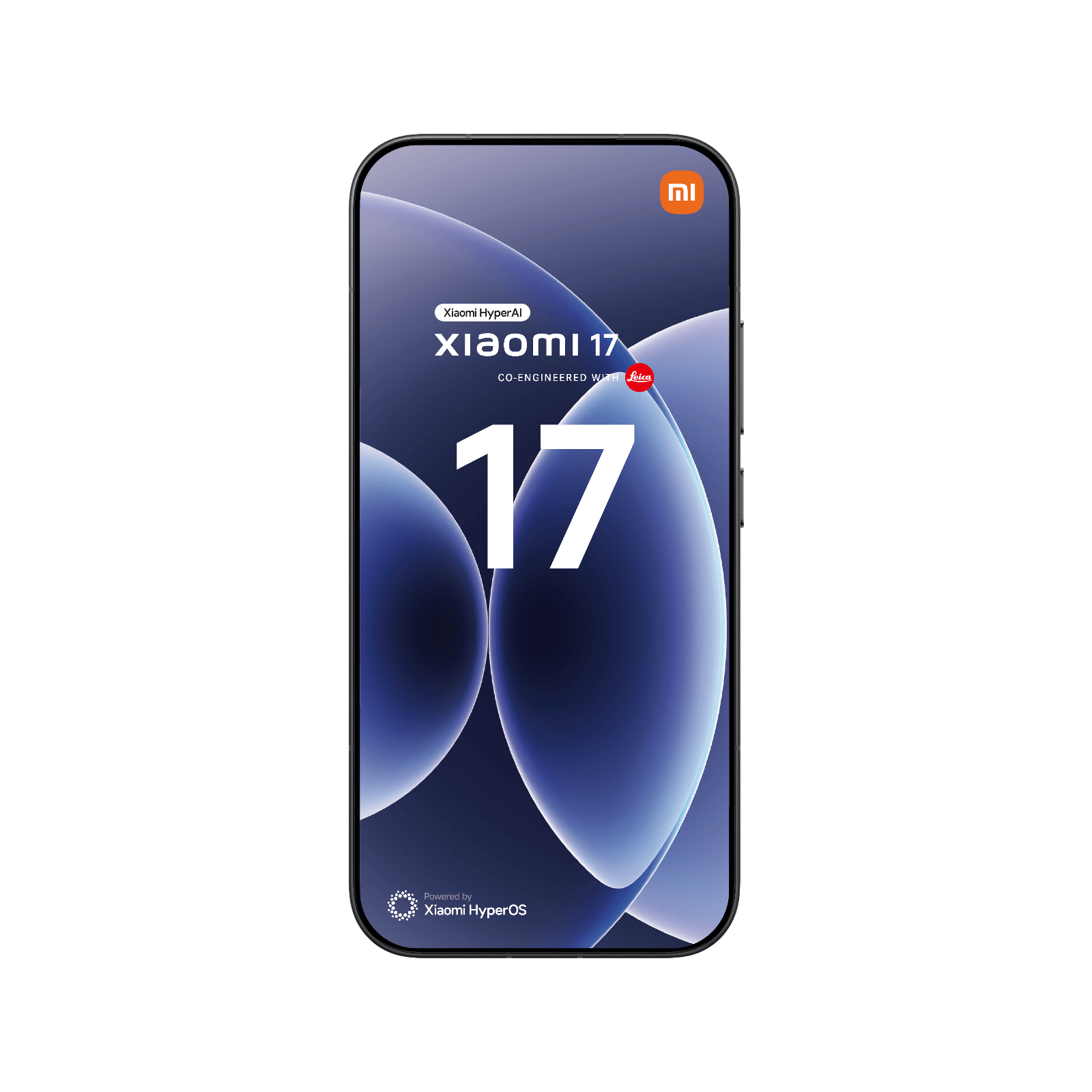 Smartfon Xiaomi 17 Czarny Front