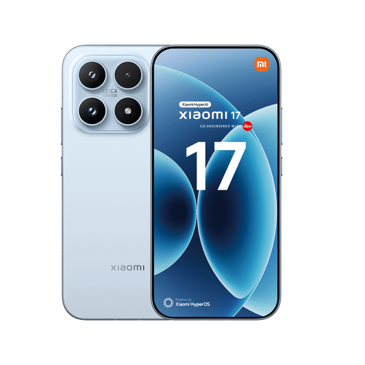 Smartfon Xiaomi 17 Niebieski Przednia i tylna obudowa
