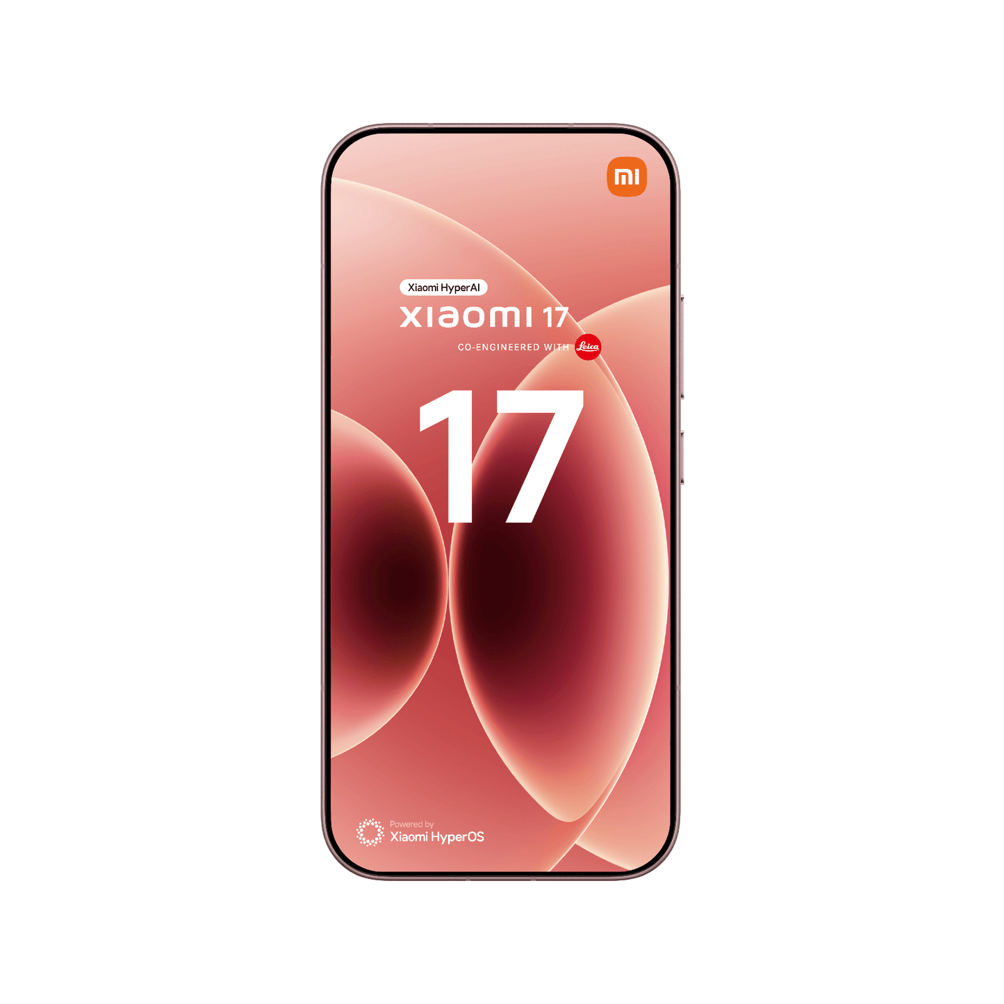 Smartfon Xiaomi 17 Różowy Front