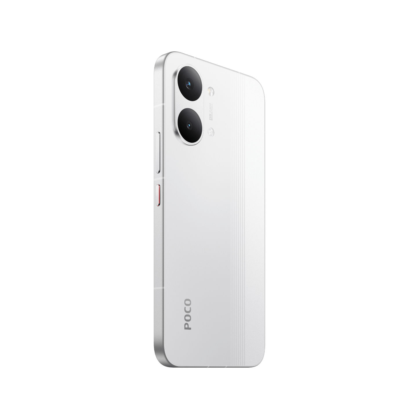 Smartfon POCO X8 Pro Max Biały Tylny, lewy bok