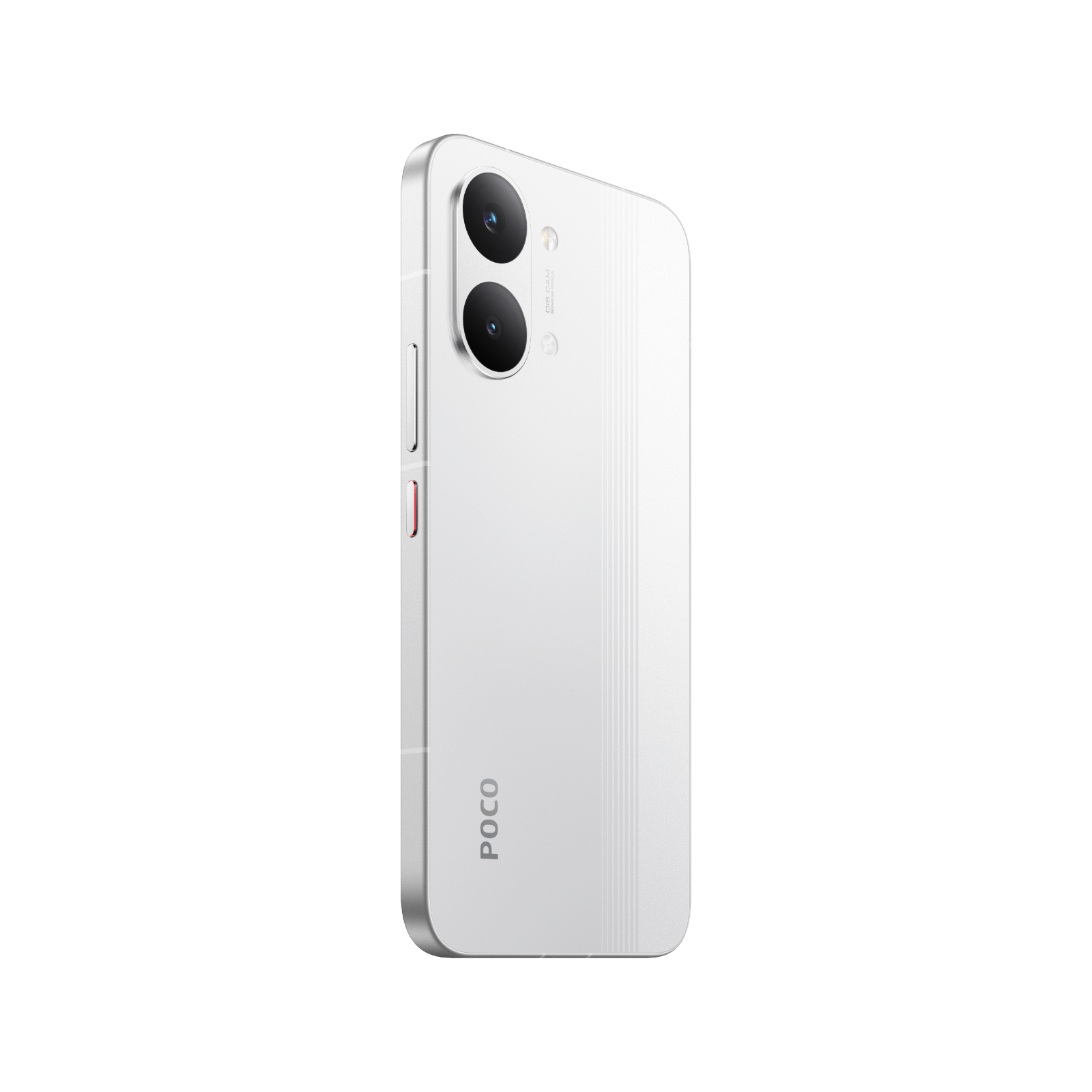Smartfon POCO X8 Pro Max Biały Tylny, lewy bok