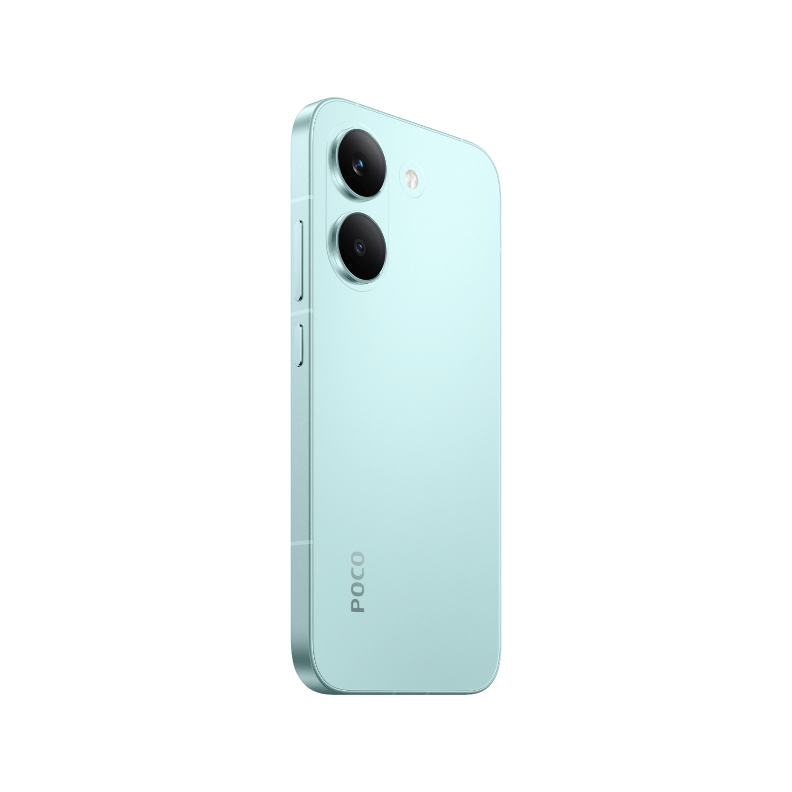 Smartfon POCO X8 Pro Zielony Tylny, lewy bok