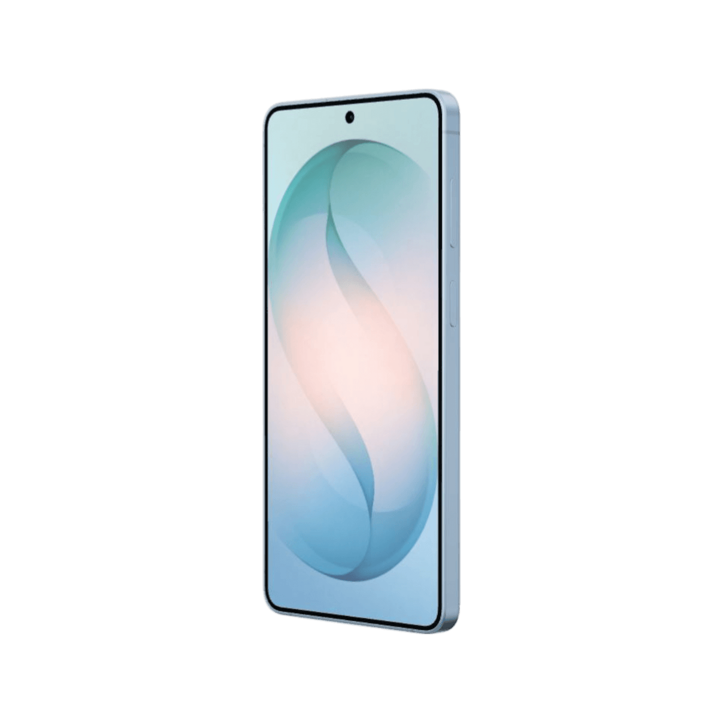 Smartfon Samsung Galaxy S26 5G Niebieski Przedni, prawy bok