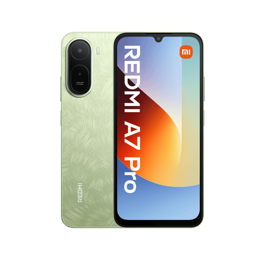 Smartfon Redmi A7 Pro Zielony Przednia i tylna obudowa