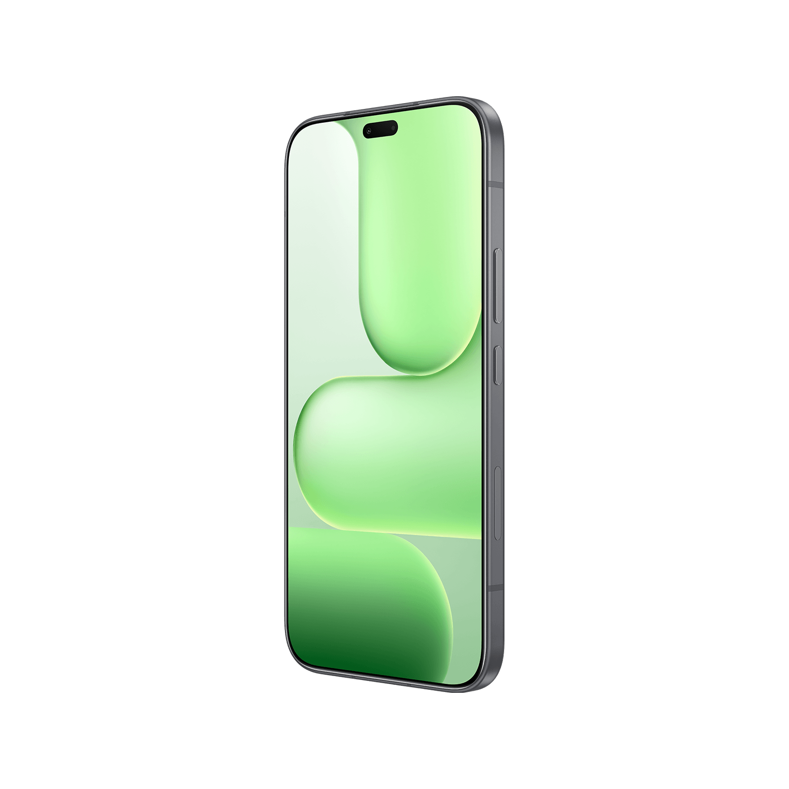 Smartfon HONOR 600 Lite Black Prawy, przedni bok