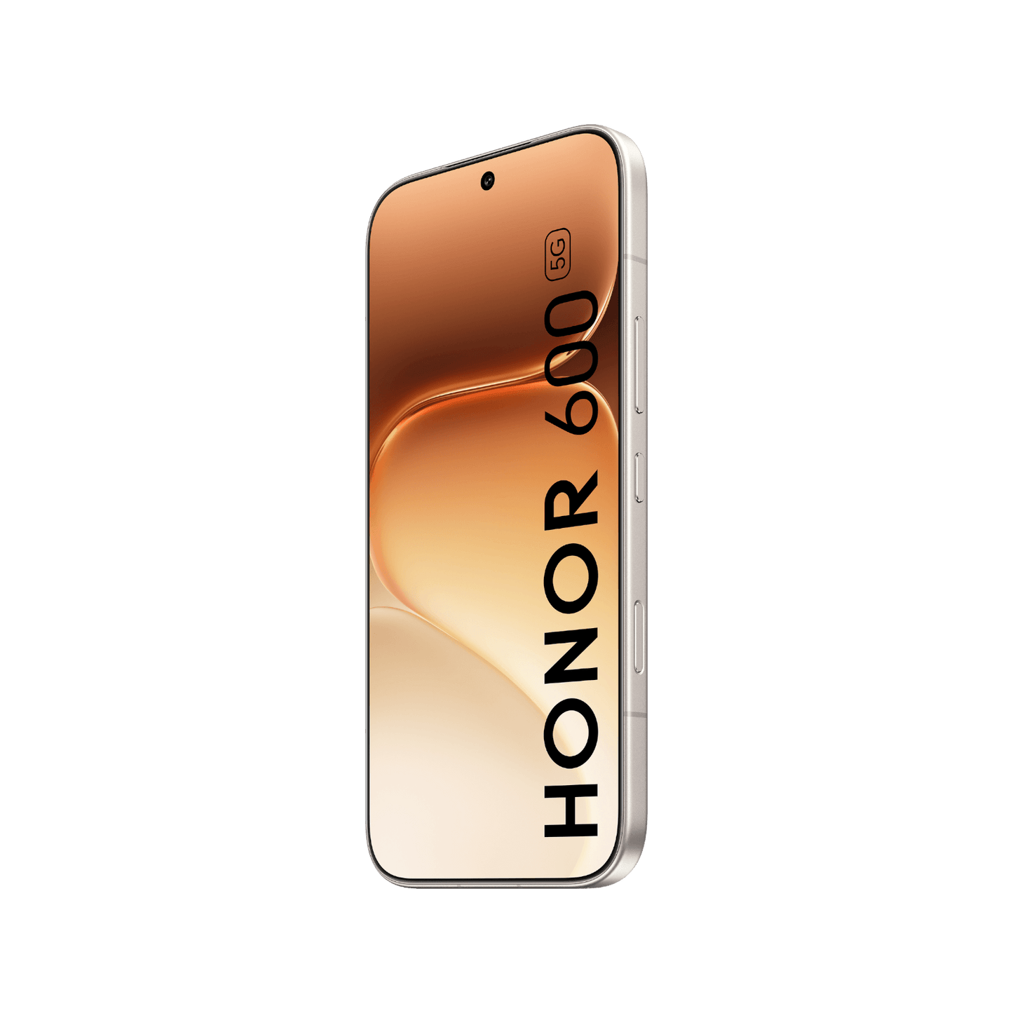 Smartfon HONOR 600 White Gold Front and Buttons