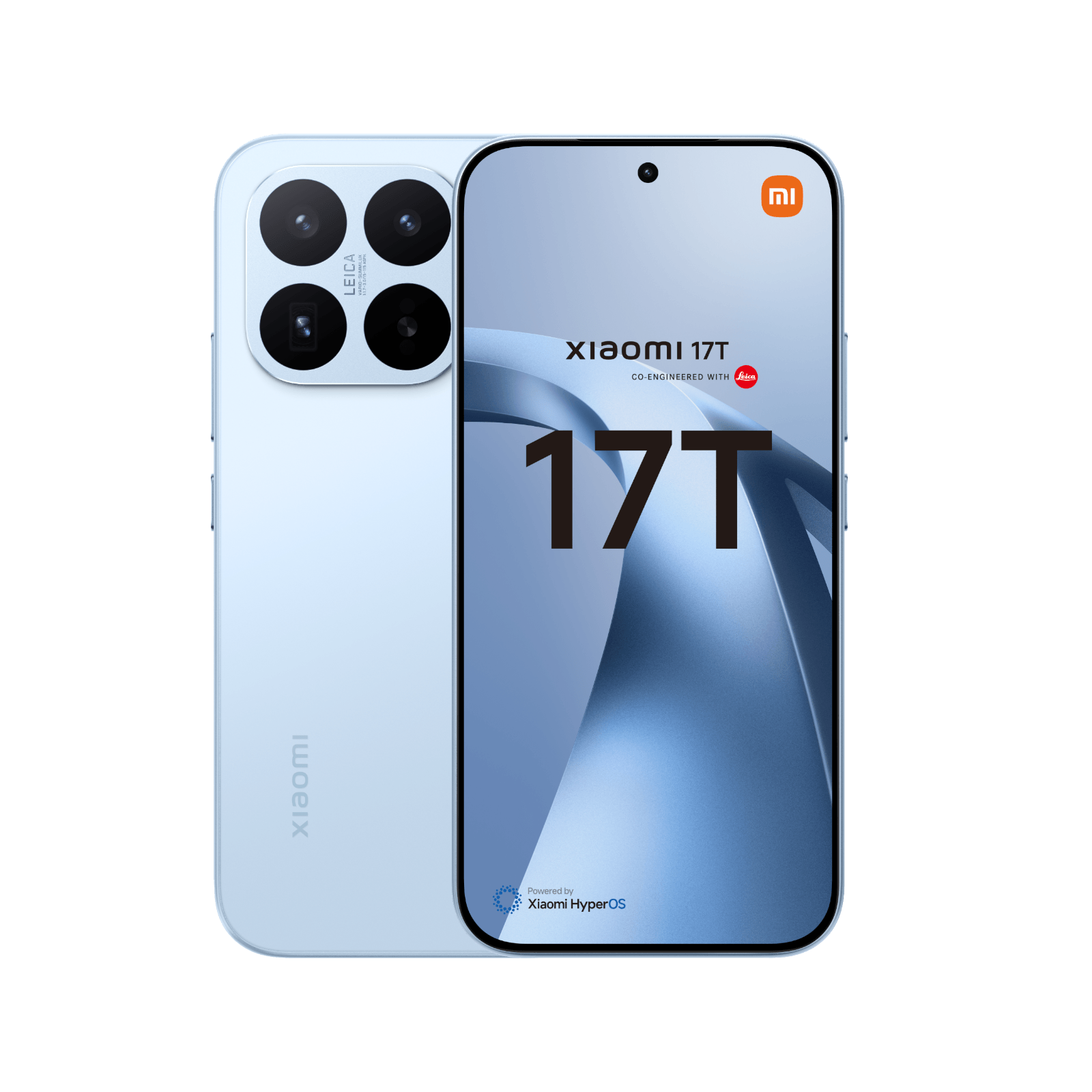 Telefon Xiaomi 17T Jasnoniebieski Front