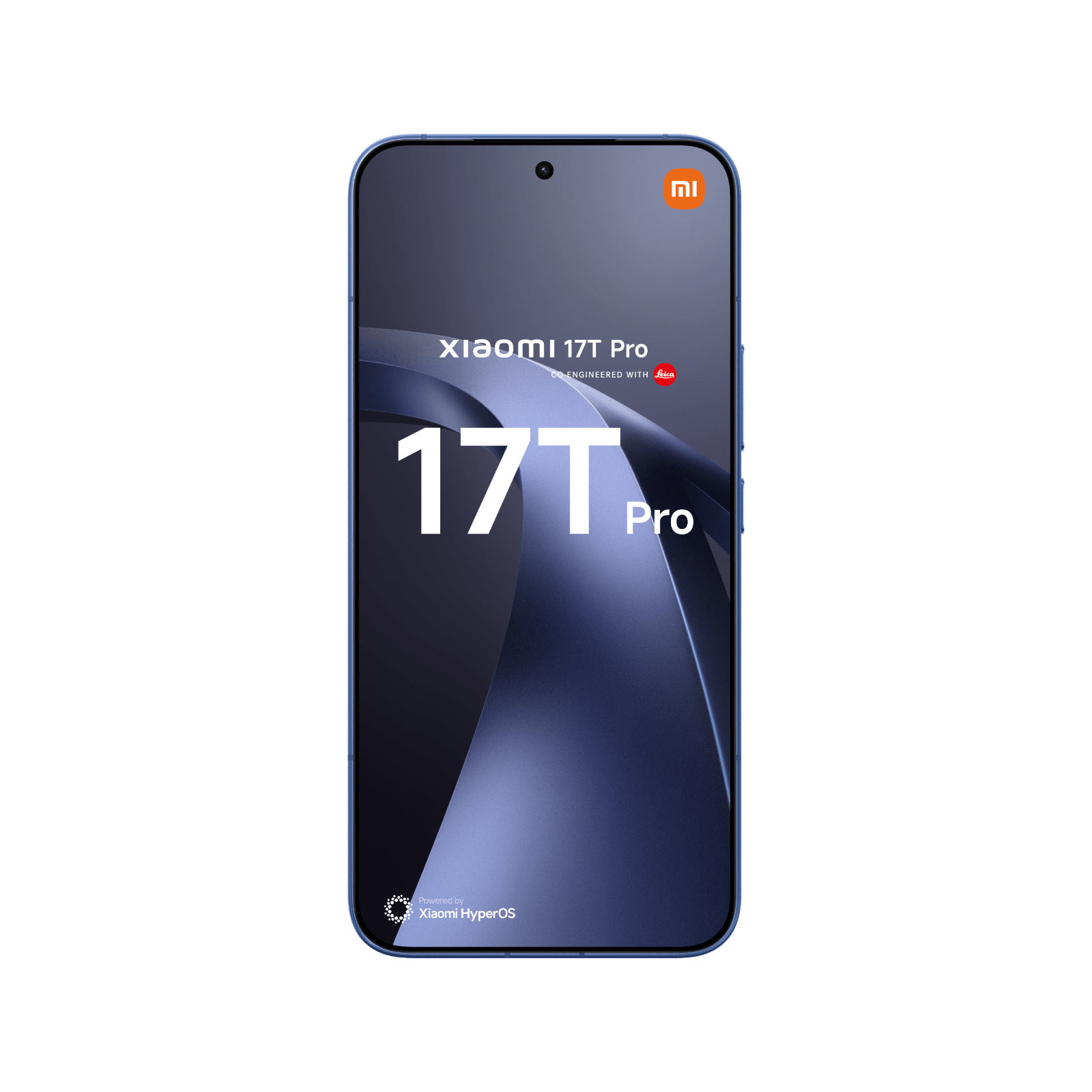 Smartfon Xiaomi 17T Pro Niebieski Przednia obudowa