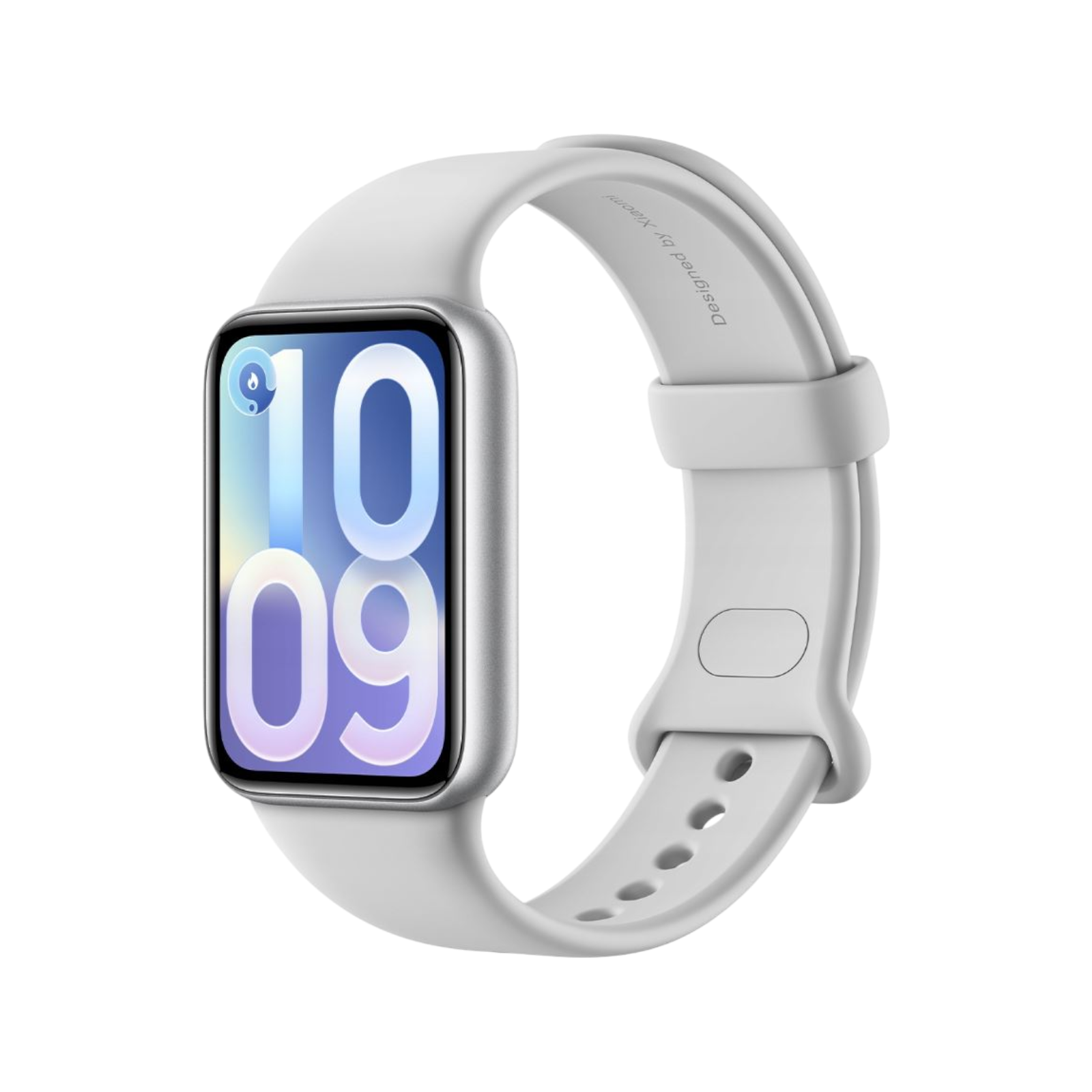 Xiaomi Smart Band 10 Pro Biały Bok lewy