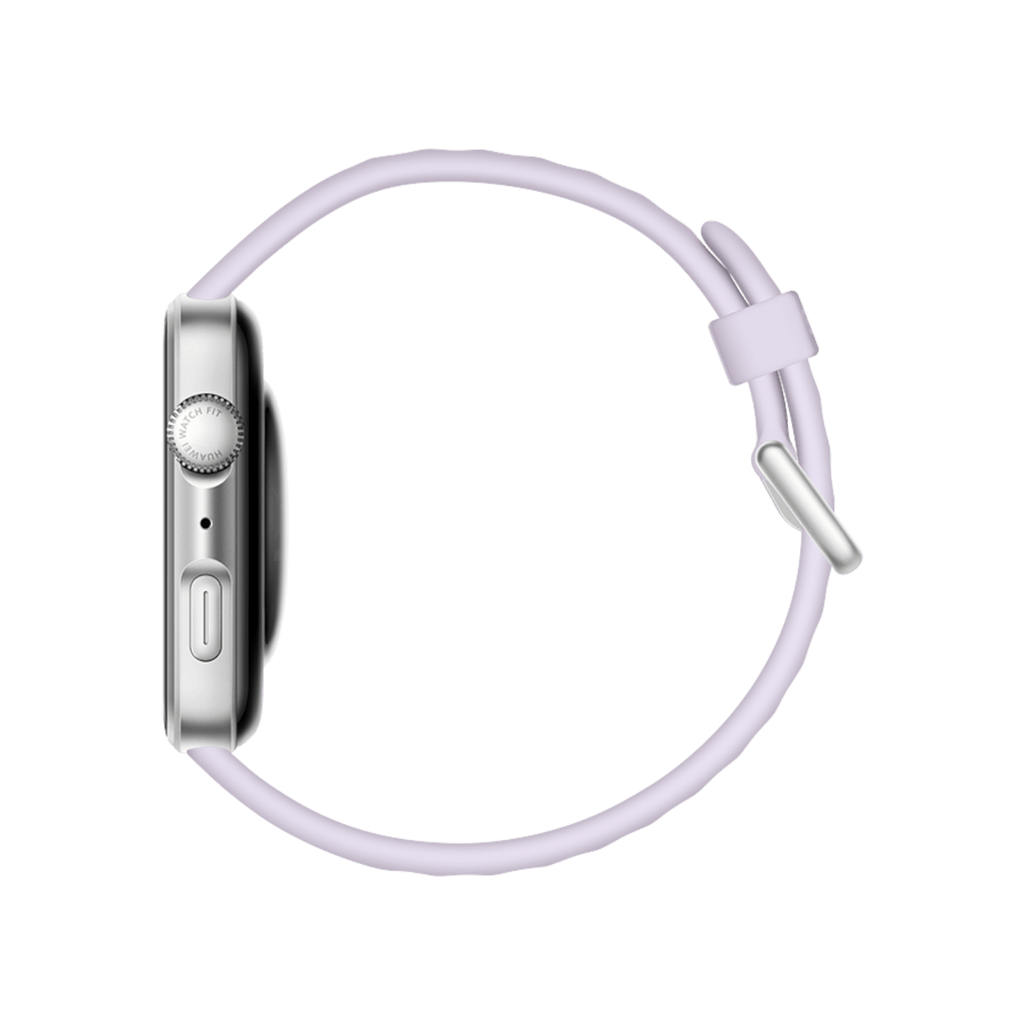 Smartwatch Huawei Fit 4 Fioletowy Lewy bok