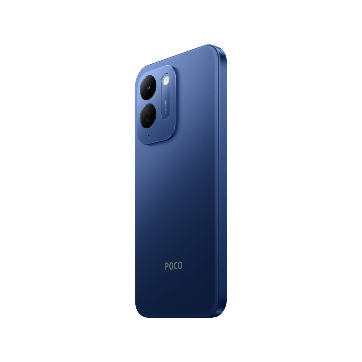 Smartfon POCO C95 Pro Niebieski Tylny prawy bok