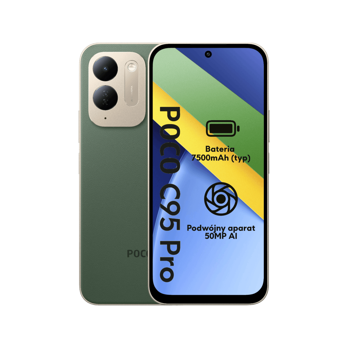 Smartfon POCO C95 Pro Zielony