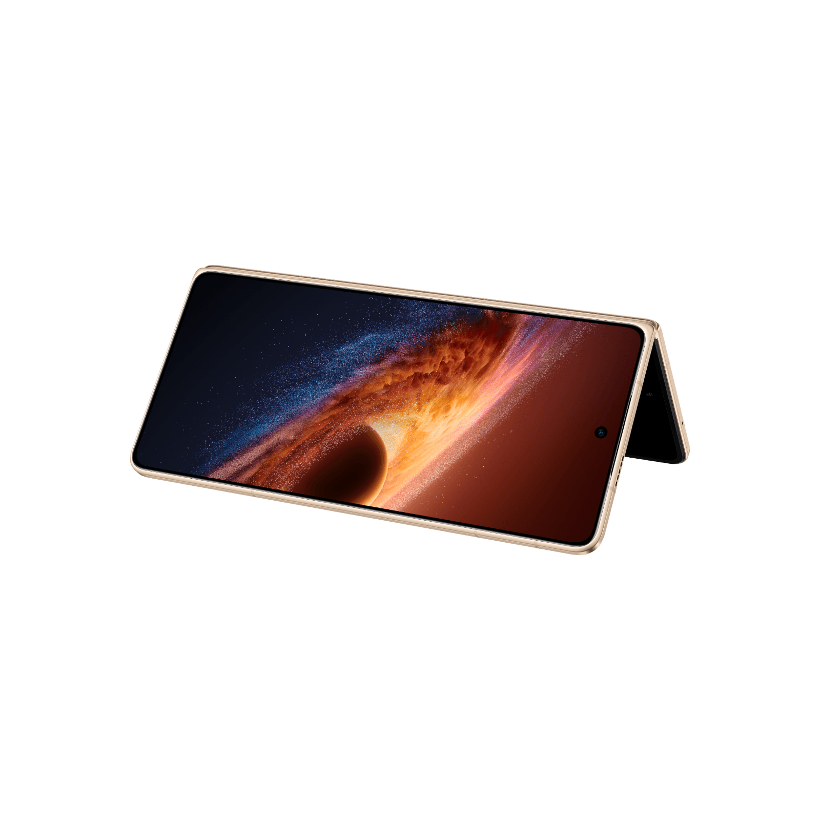 Flagowy HONOR Magic V6 Czerwony Rozłożony