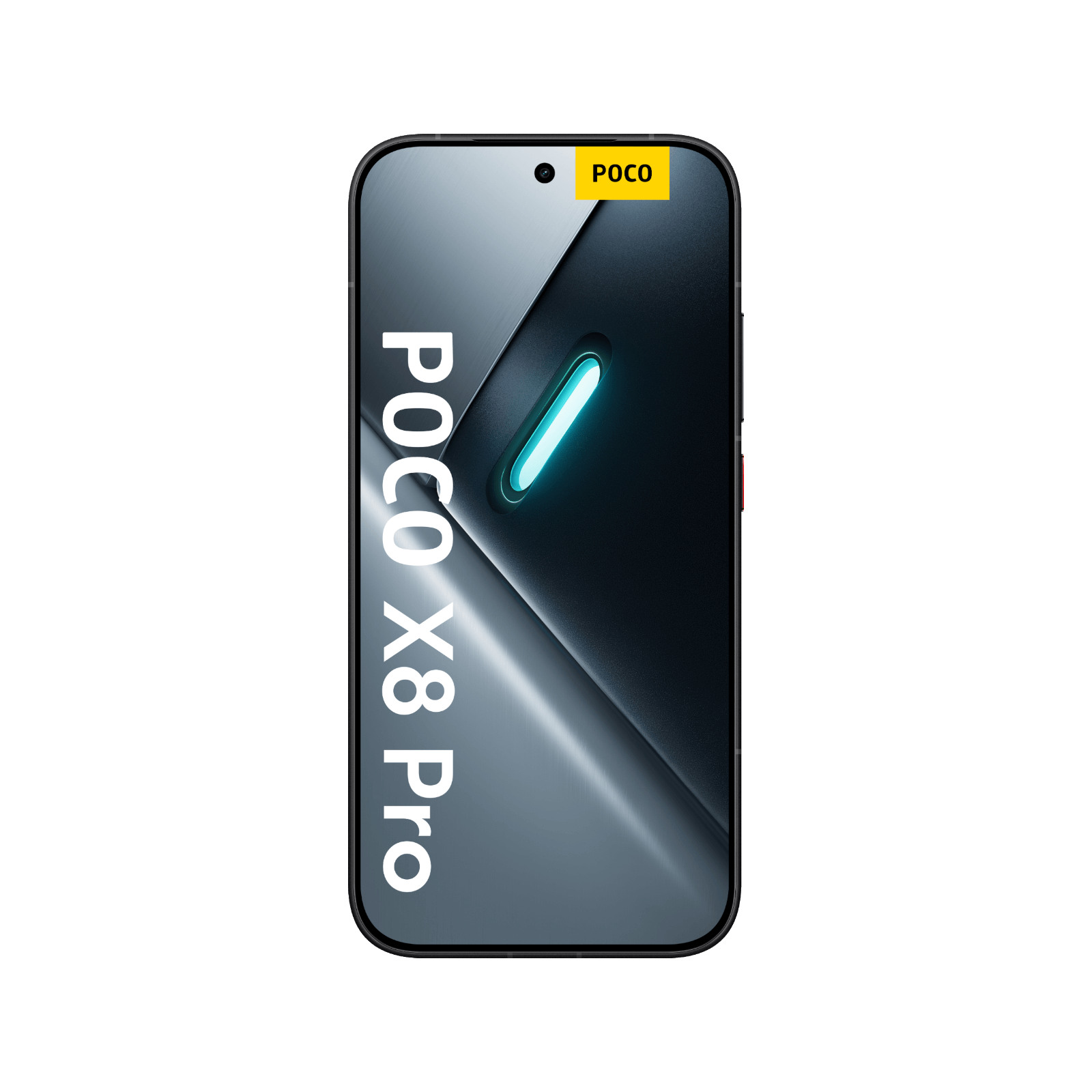Smartfon POCO X8 Pro Czarny Front obudowy