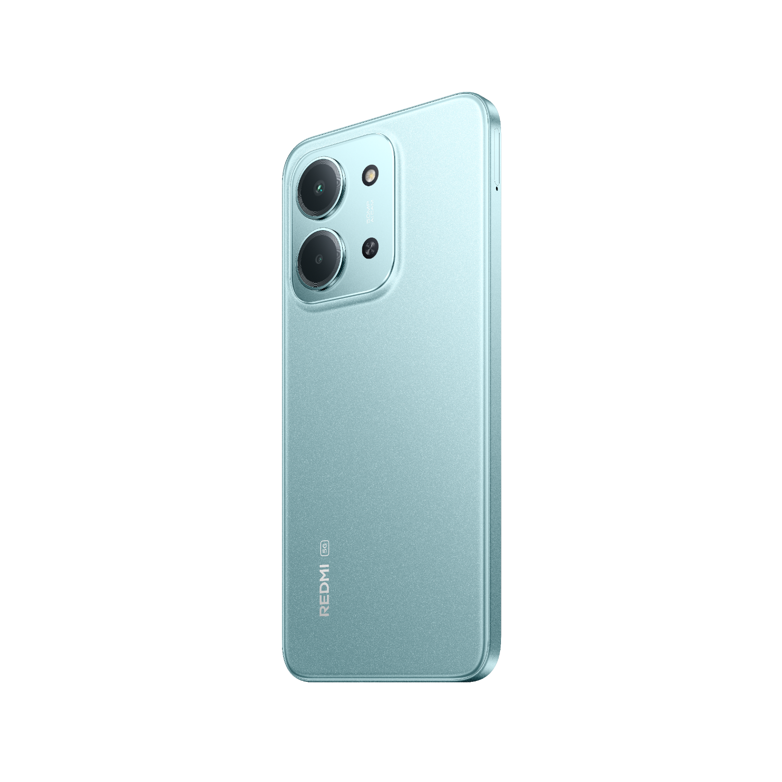 Smartfon Redmi 15C Zielony Tylny, prawy bok
