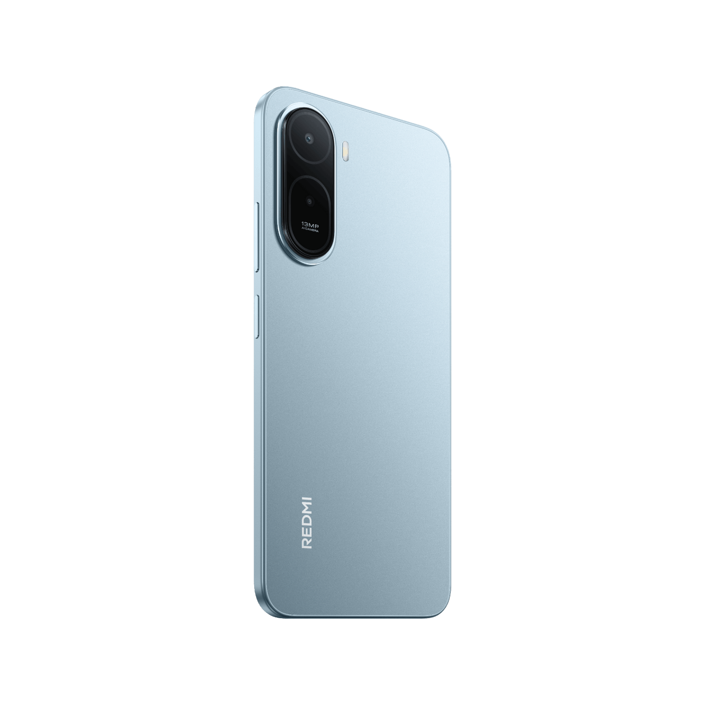Smartfon Redmi A7 Pro Niebieski Tylny, lewy bok