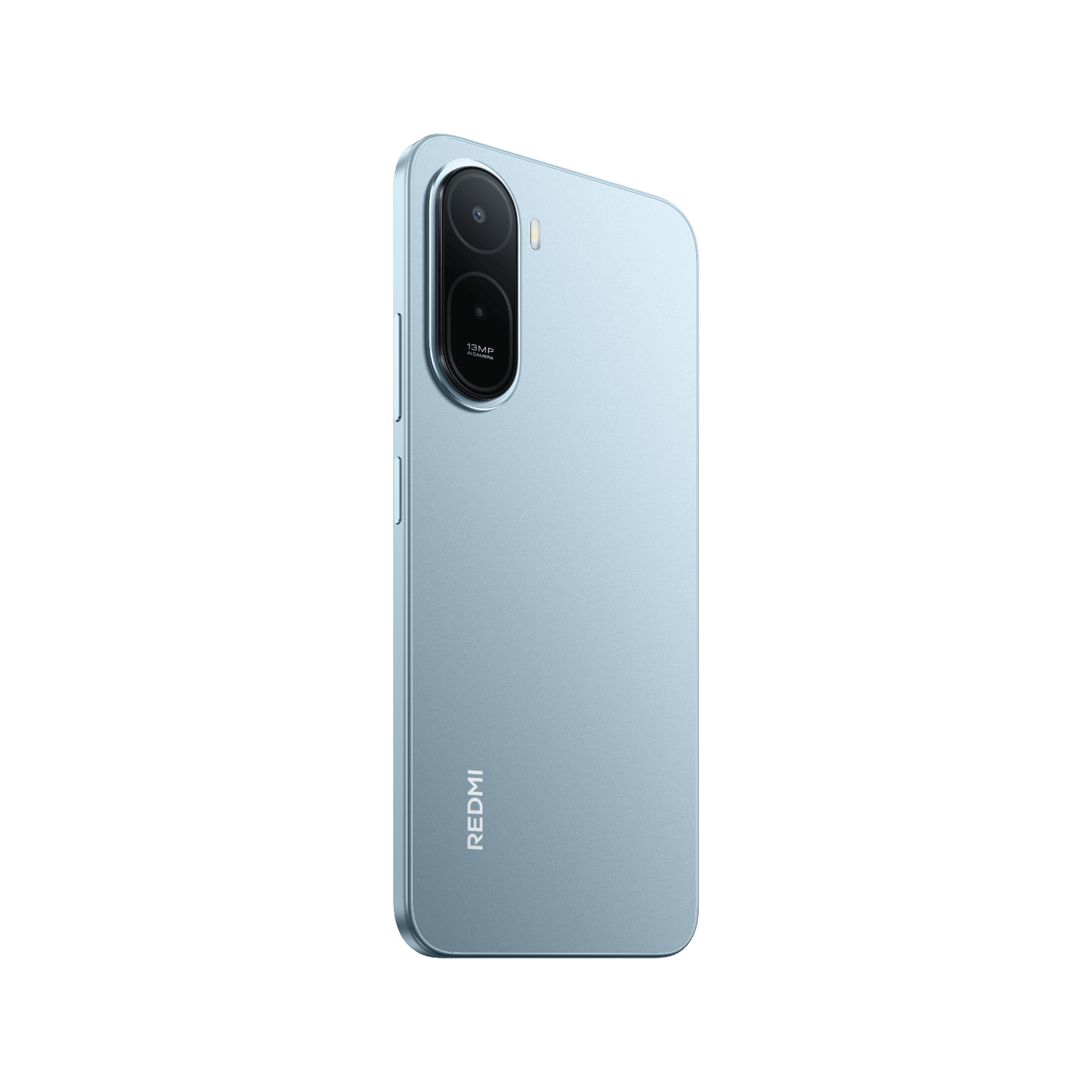 Smartfon Redmi A7 Pro Niebieski Tylny, lewy bok