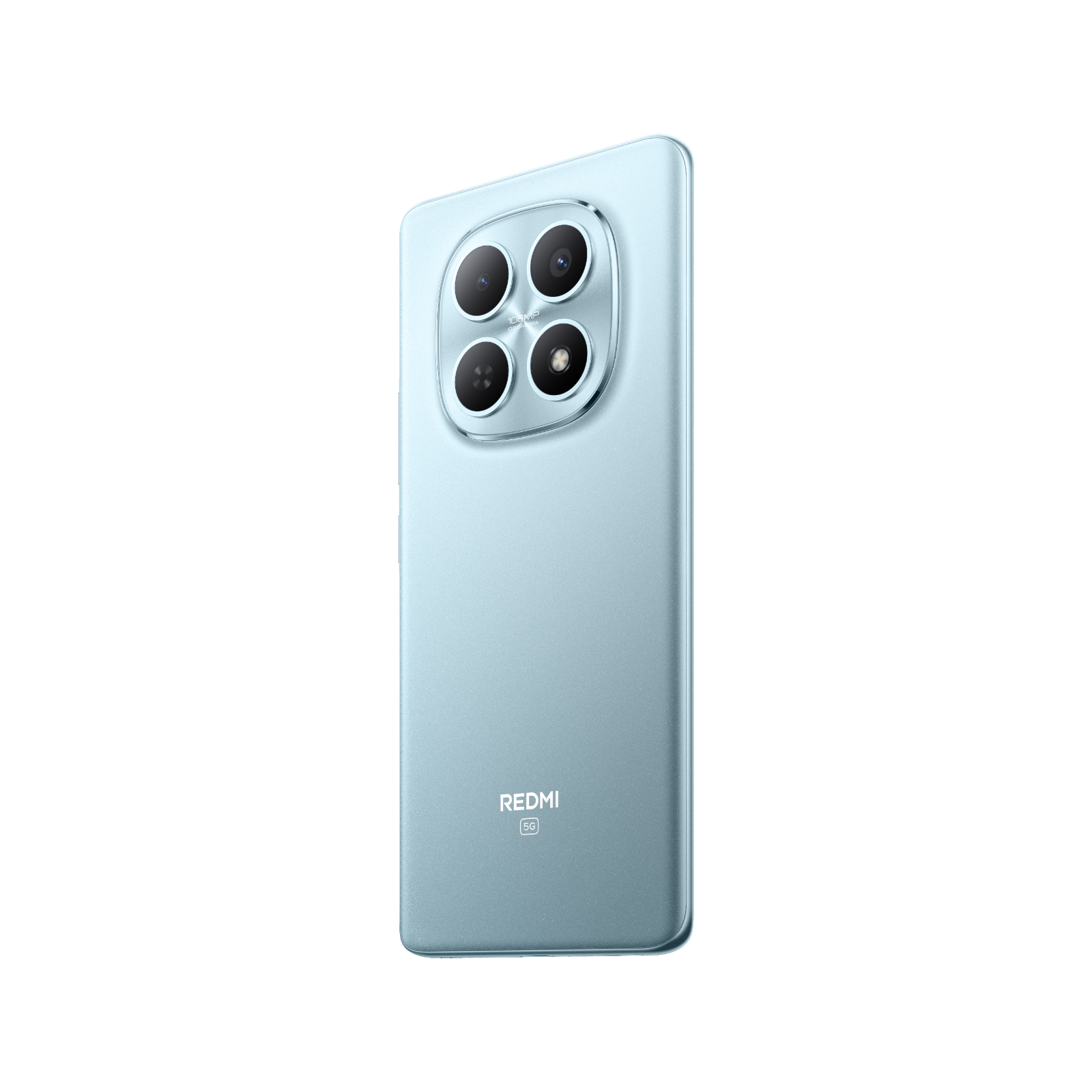 Smartfon Redmi Note 15 5G Niebieski Tylny, prawy bok