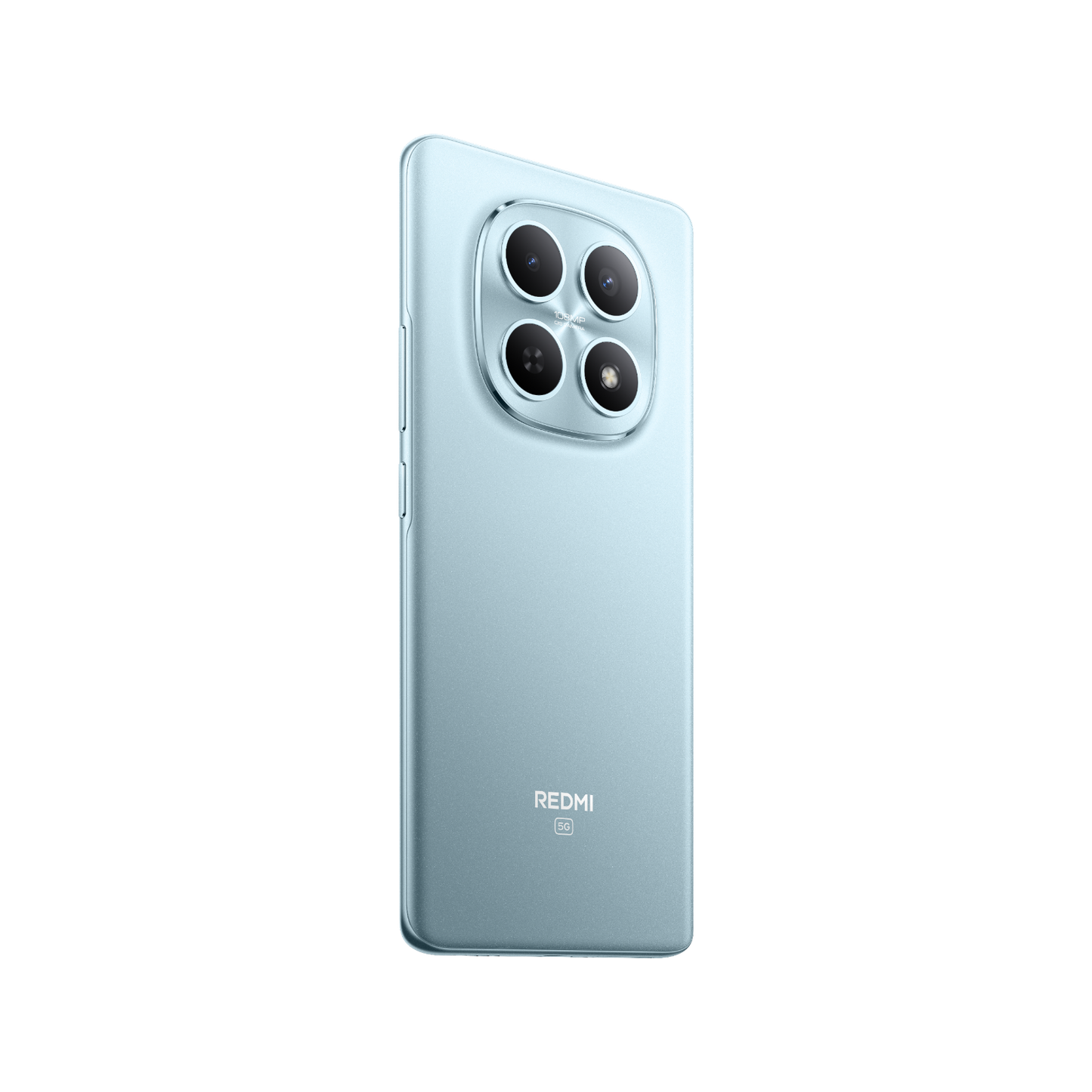 Smartfon Redmi Note 15 5G Niebieski Tylny, lewy bok