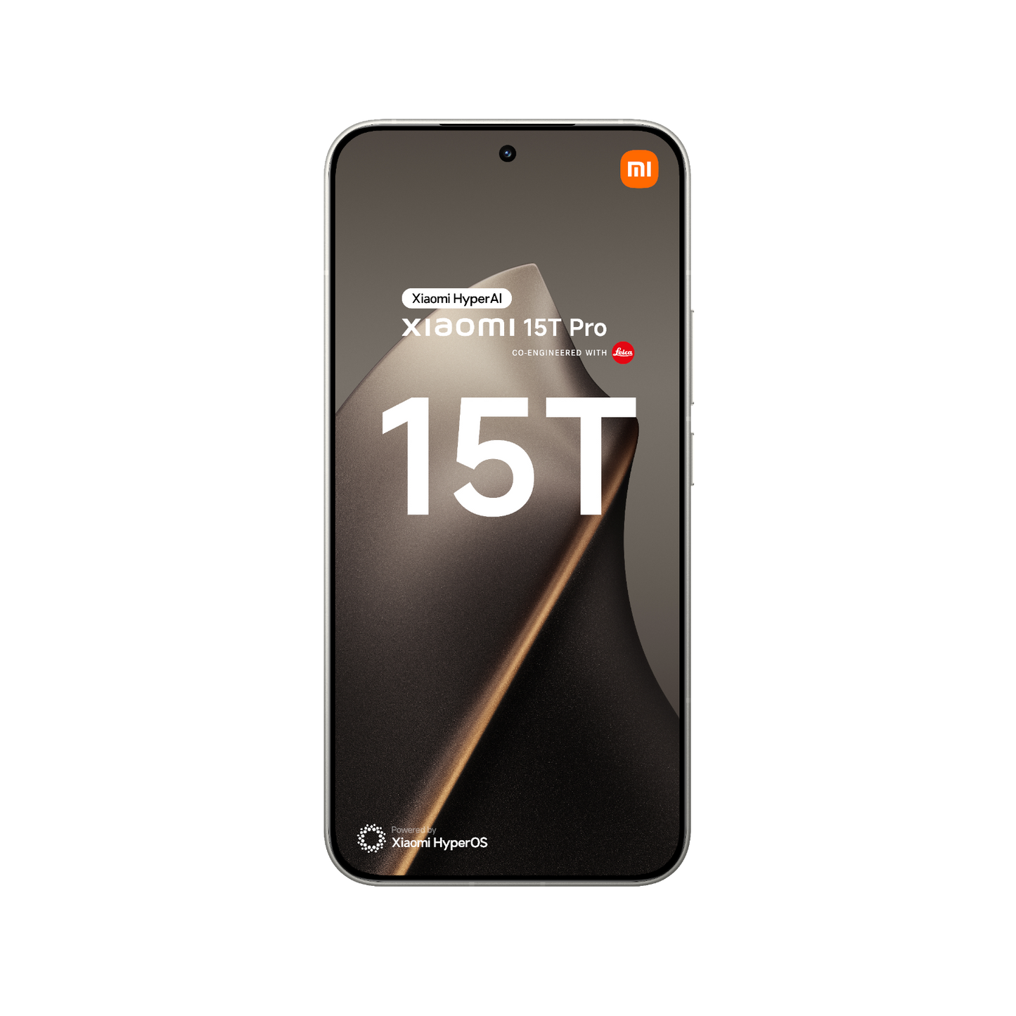 Smartfon Xiaomi 15T Pro Szary Front