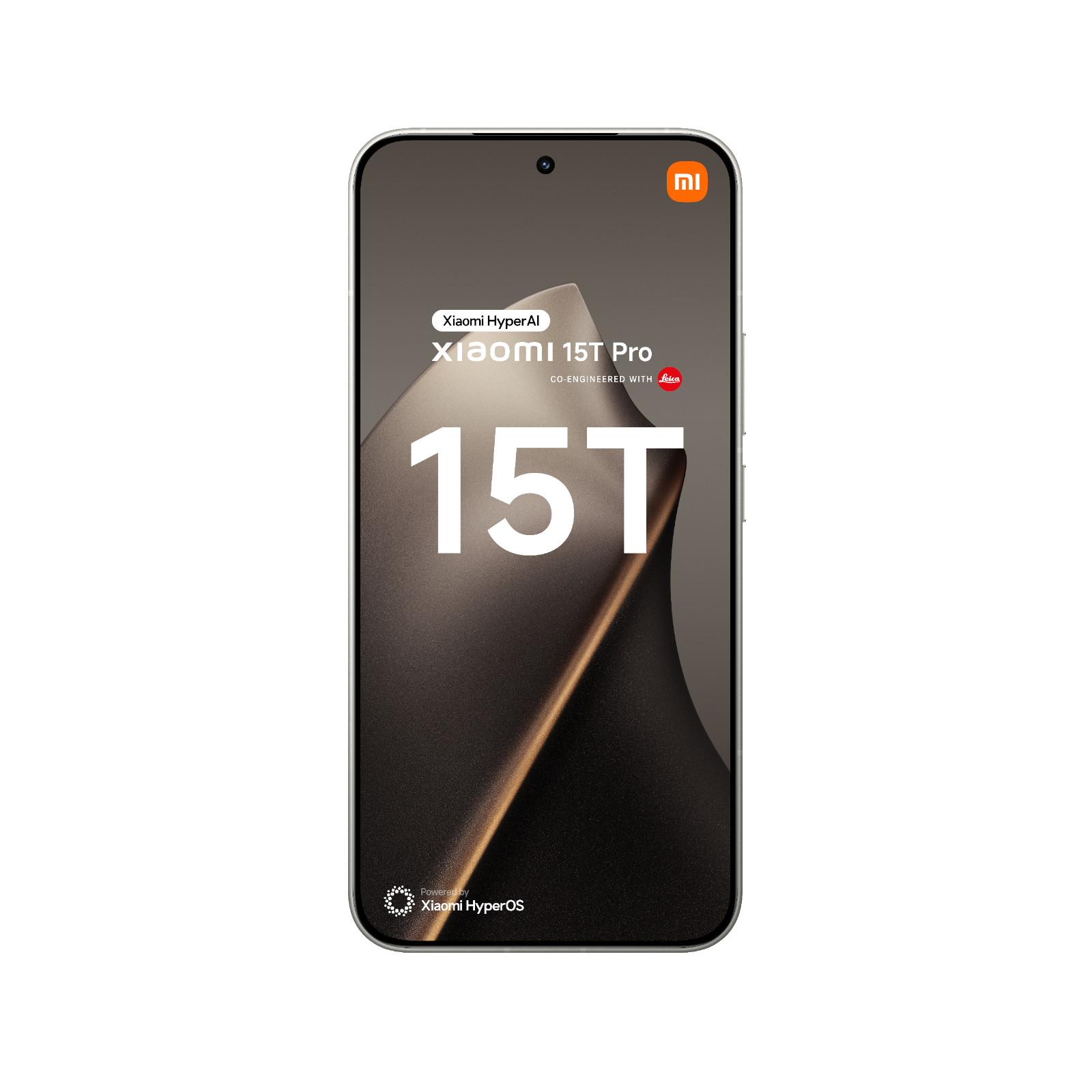 Smartfon Xiaomi 15T Pro Szary Front