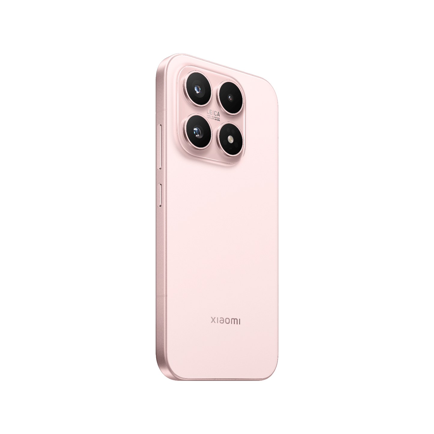 Smartfon Xiaomi 17 Różowy Tylny, lewy bok