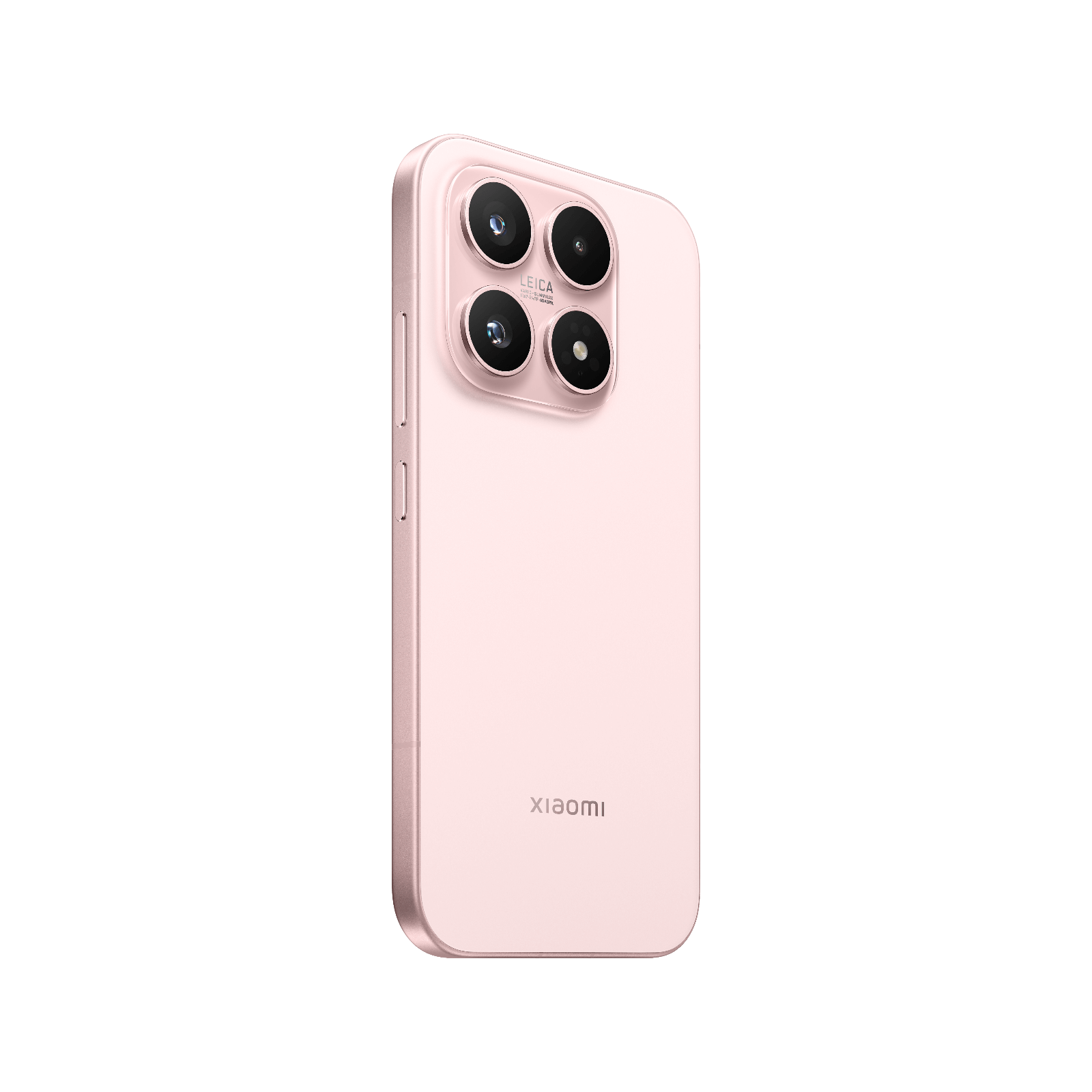 Smartfon Xiaomi 17 Różowy Tylny, lewy bok
