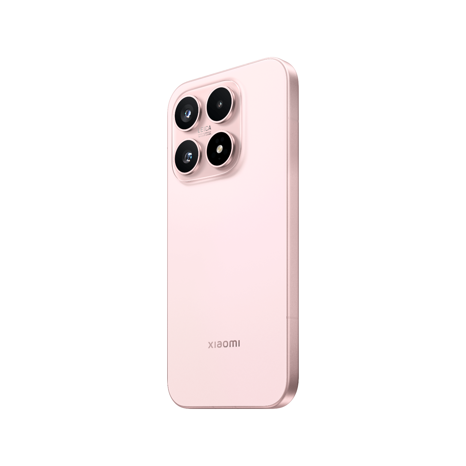 Smartfon Xiaomi 17 Różowy Tylny, prawy bok